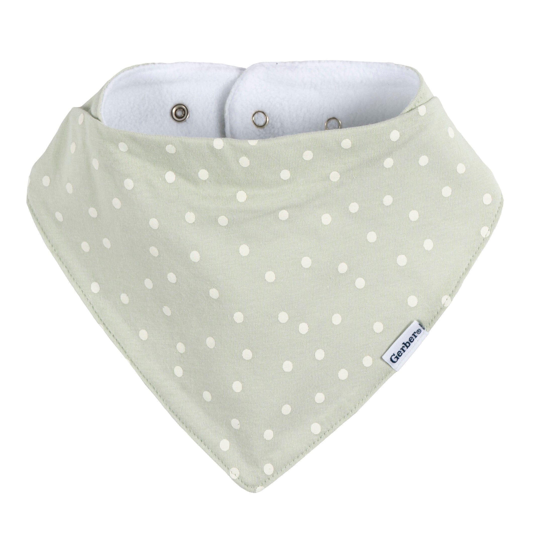 10-Pack Baby Girls Multi Pink Bandana Bib