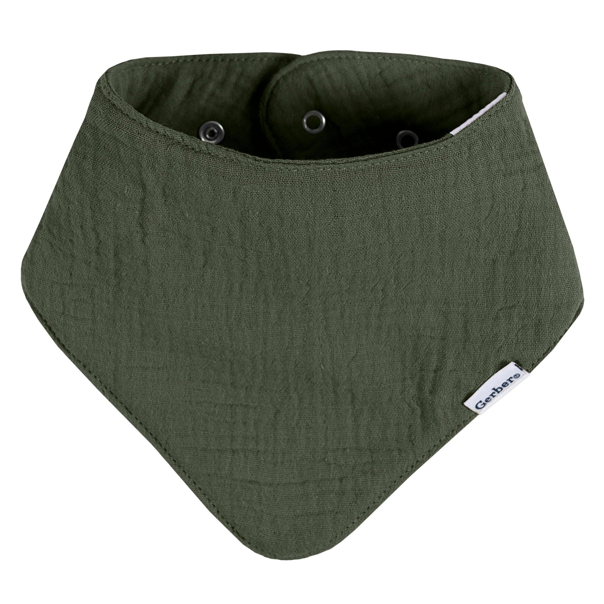 10-Pack Baby Neutral Multi Browns Muslin Bandana Bib