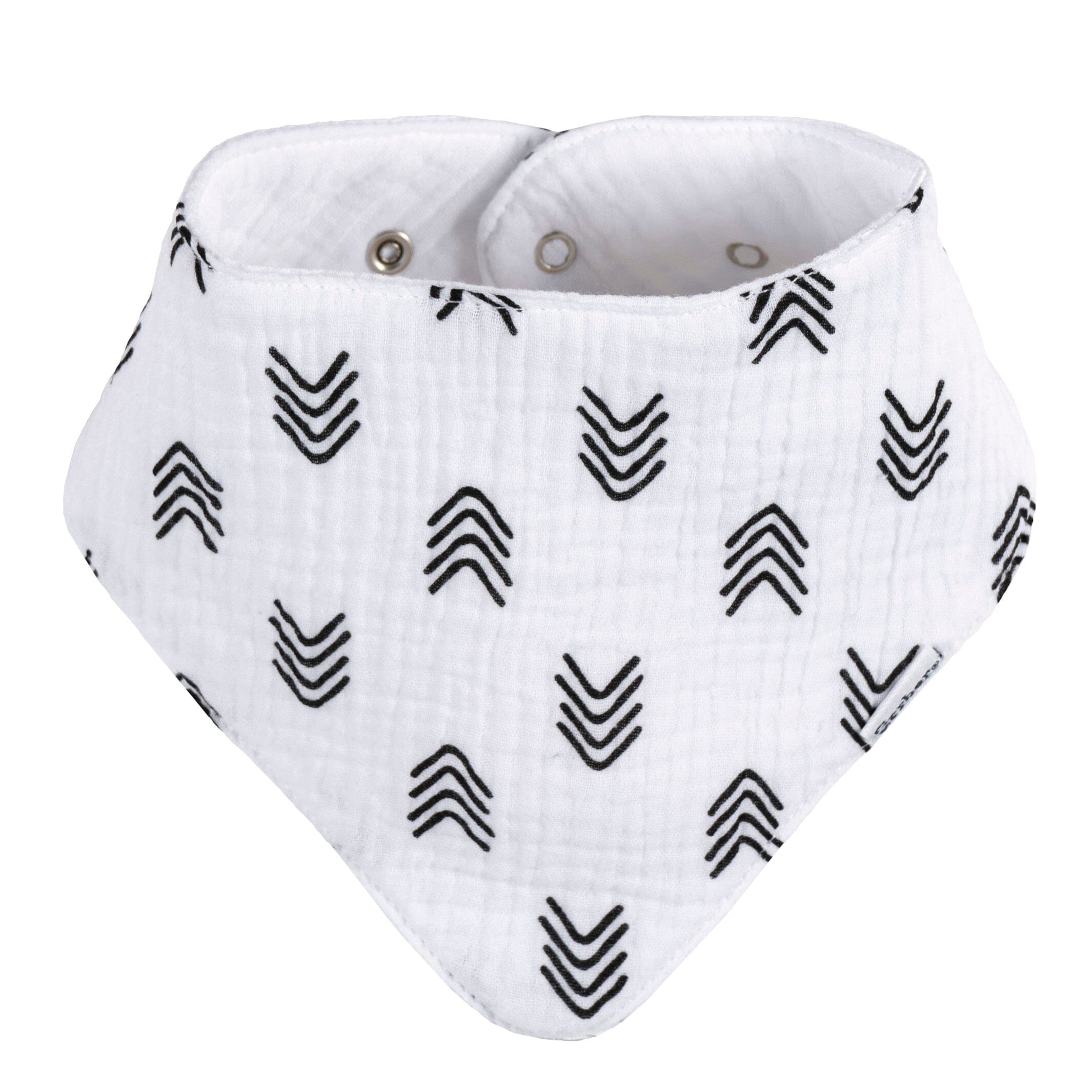 10-Pack Baby Neutral Multi White Muslin Bandana Bib