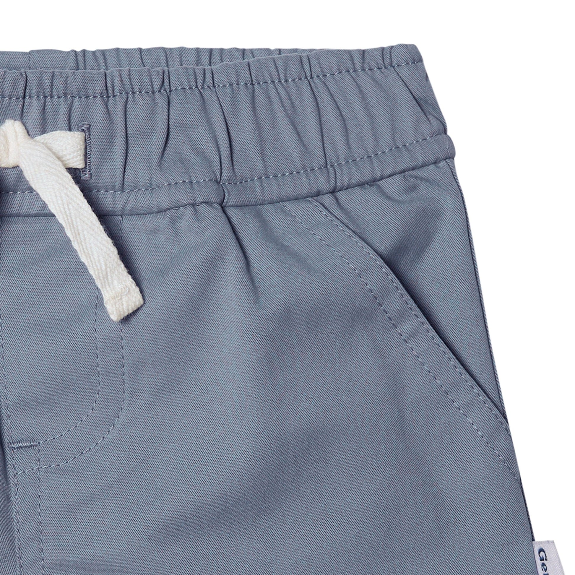 2-Pack Baby & Toddler Boys Grey/Blue Shorts