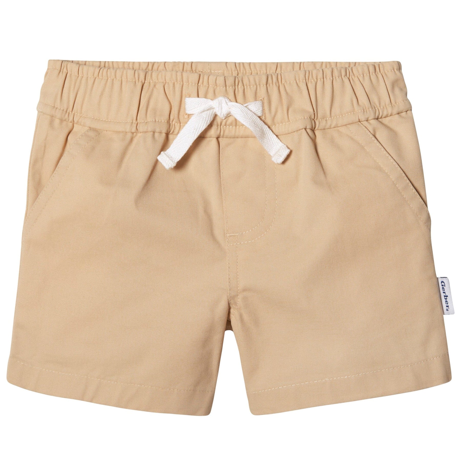 2 Pack Baby Toddler Boys Olive And Dark Khaki Twill Shorts Gerber 2-pack-baby-toddler-boys-olive-and-dark-khaki-twill-shorts-gerber