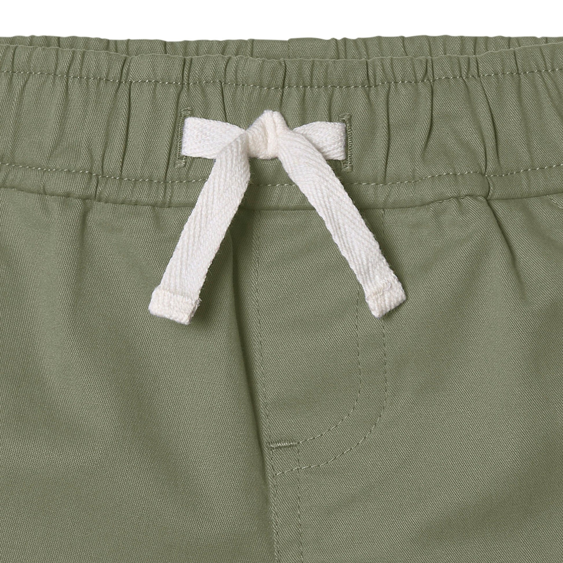 2-Pack Baby & Toddler Boys Olive/Dark Khaki Shorts