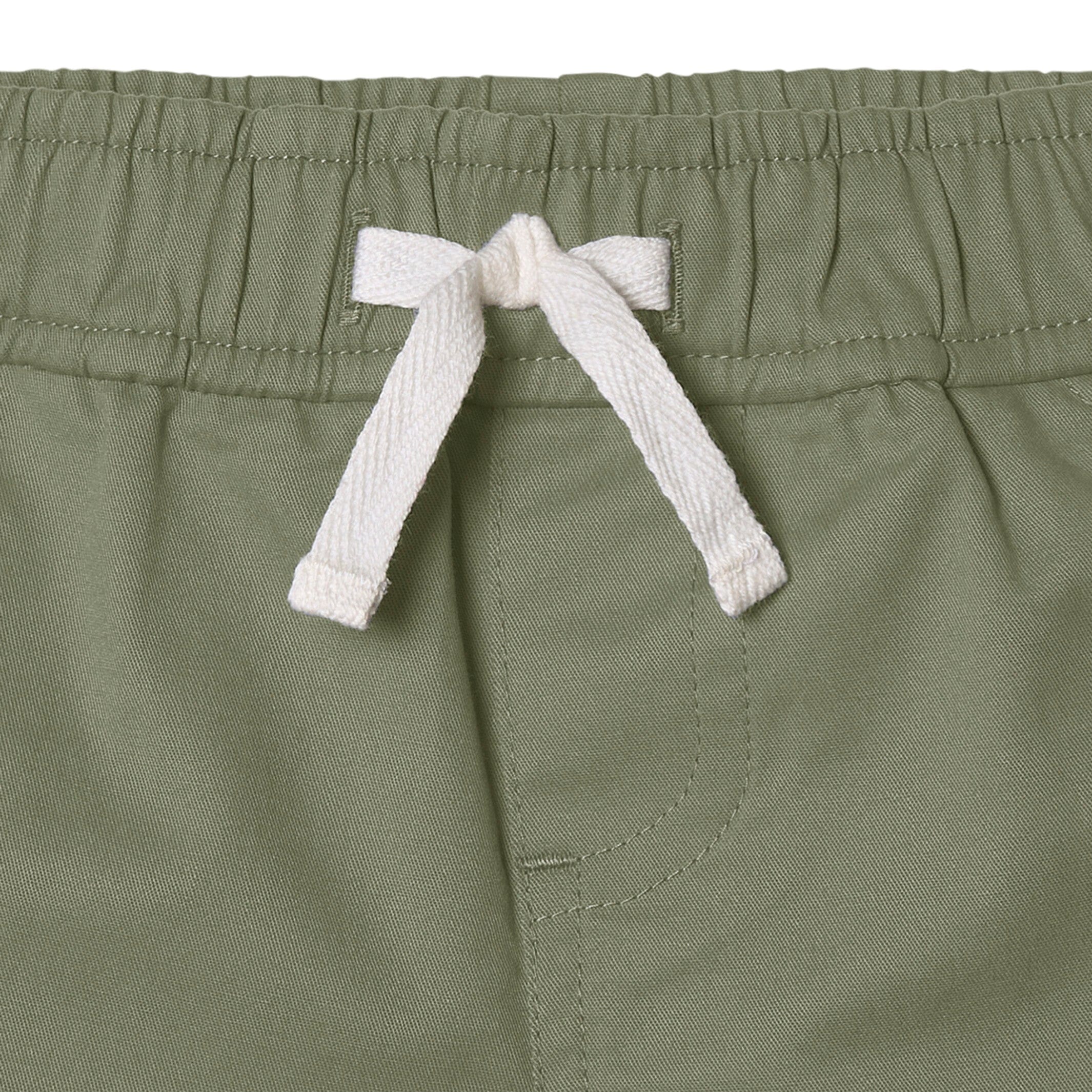 2-Pack Baby & Toddler Boys Olive/Dark Khaki Shorts