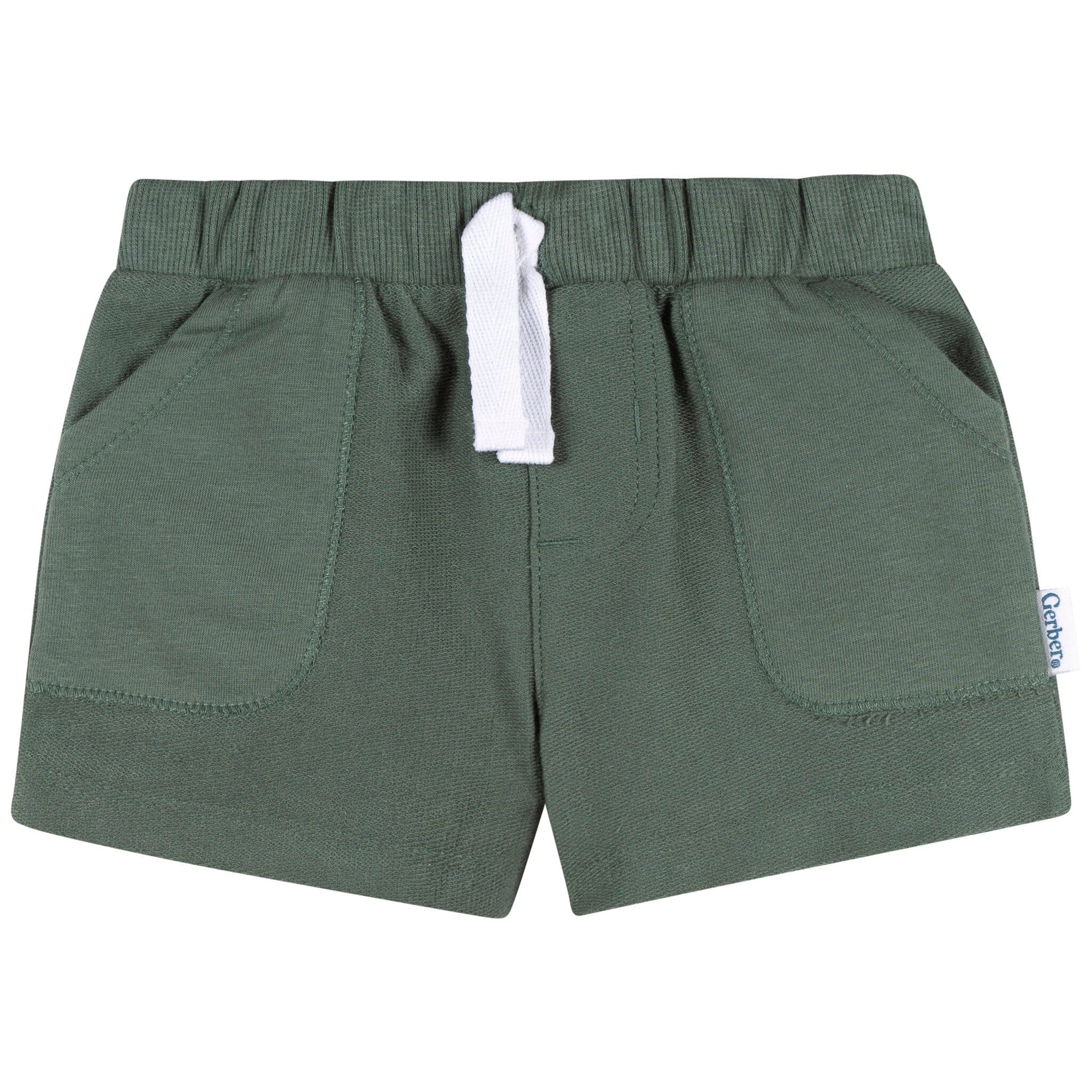 2-Pack Baby & Toddler Boys Blue & Gray Knit Shorts Pants & Bottoms Gerber® 