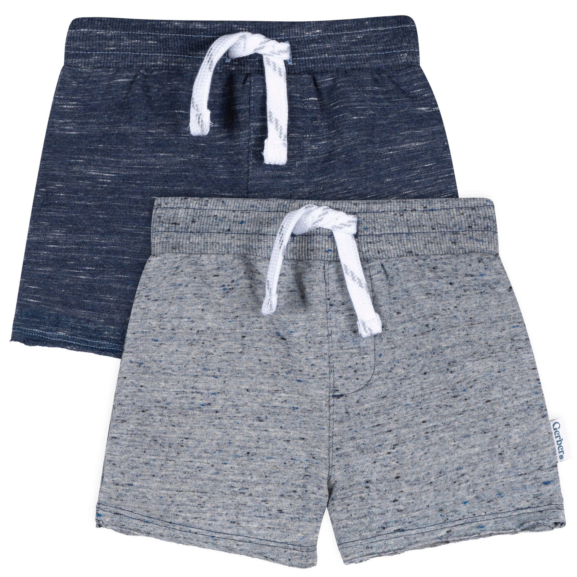 2-Pack Baby & Toddler Boys Blue Knit Shorts Pants & Bottoms Gerber® 