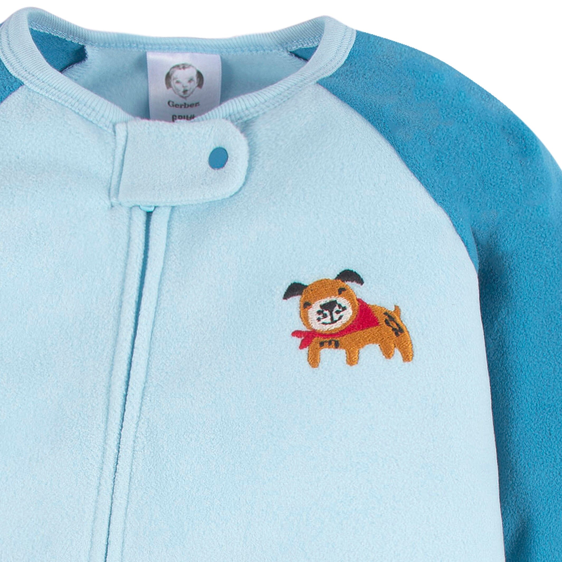 2-Pack Baby & Toddler Boys Dogs Blanket Sleepers