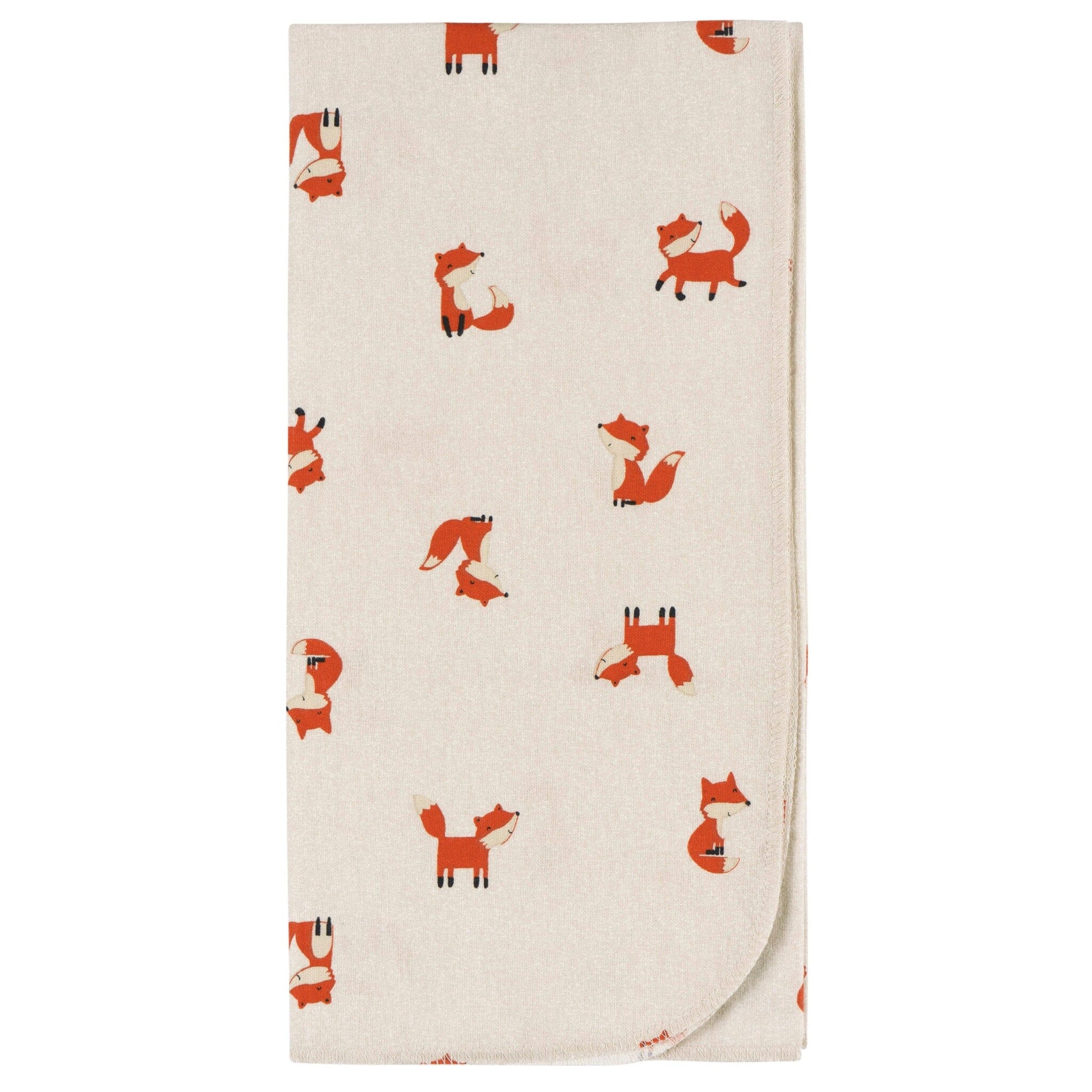 2-Pack Baby Boys Fox Flannel Blankets Blankets Gerber® 