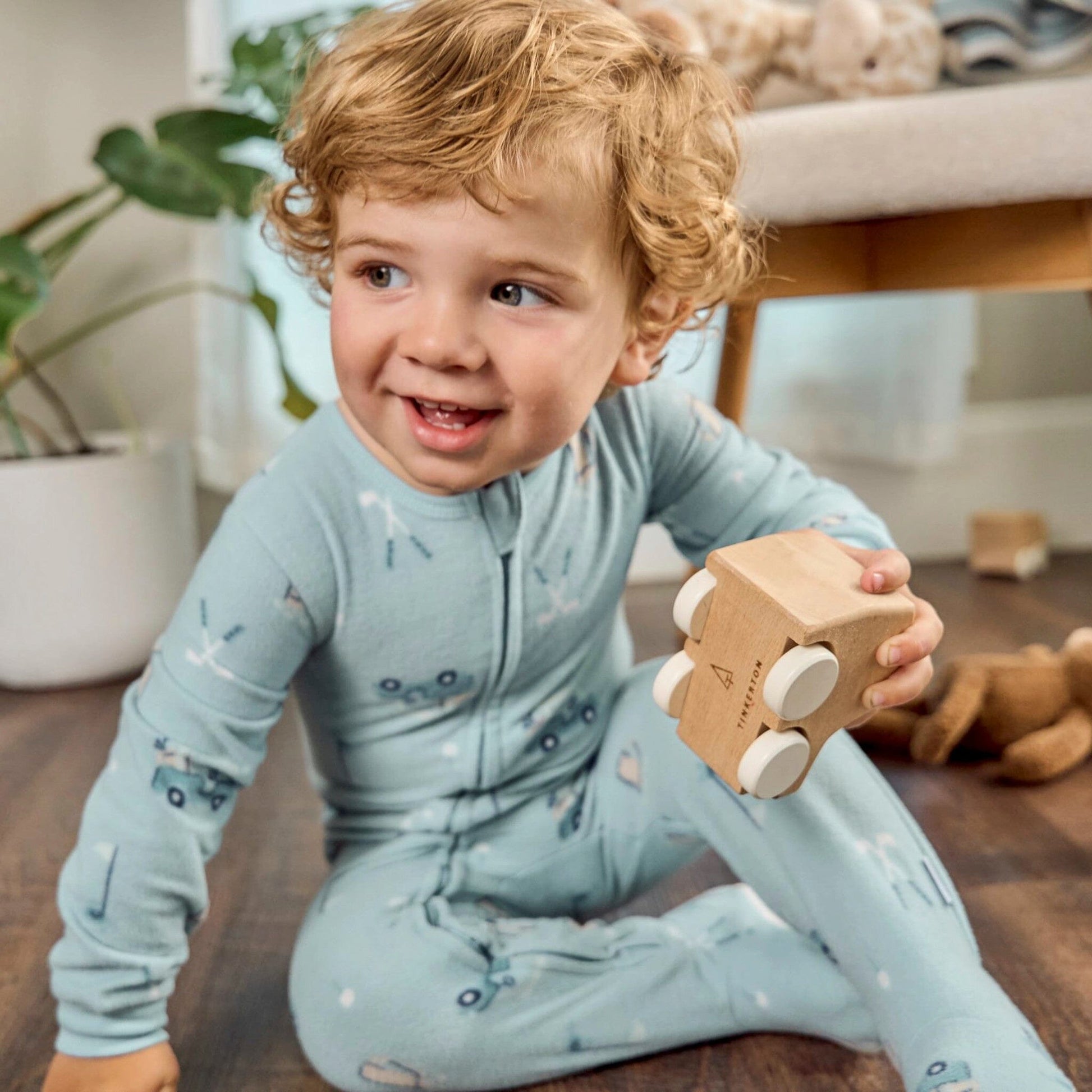 2-Pack Baby & Toddler Boys Golf Footed Fleece Pajamas Sleepwear Gerber® 