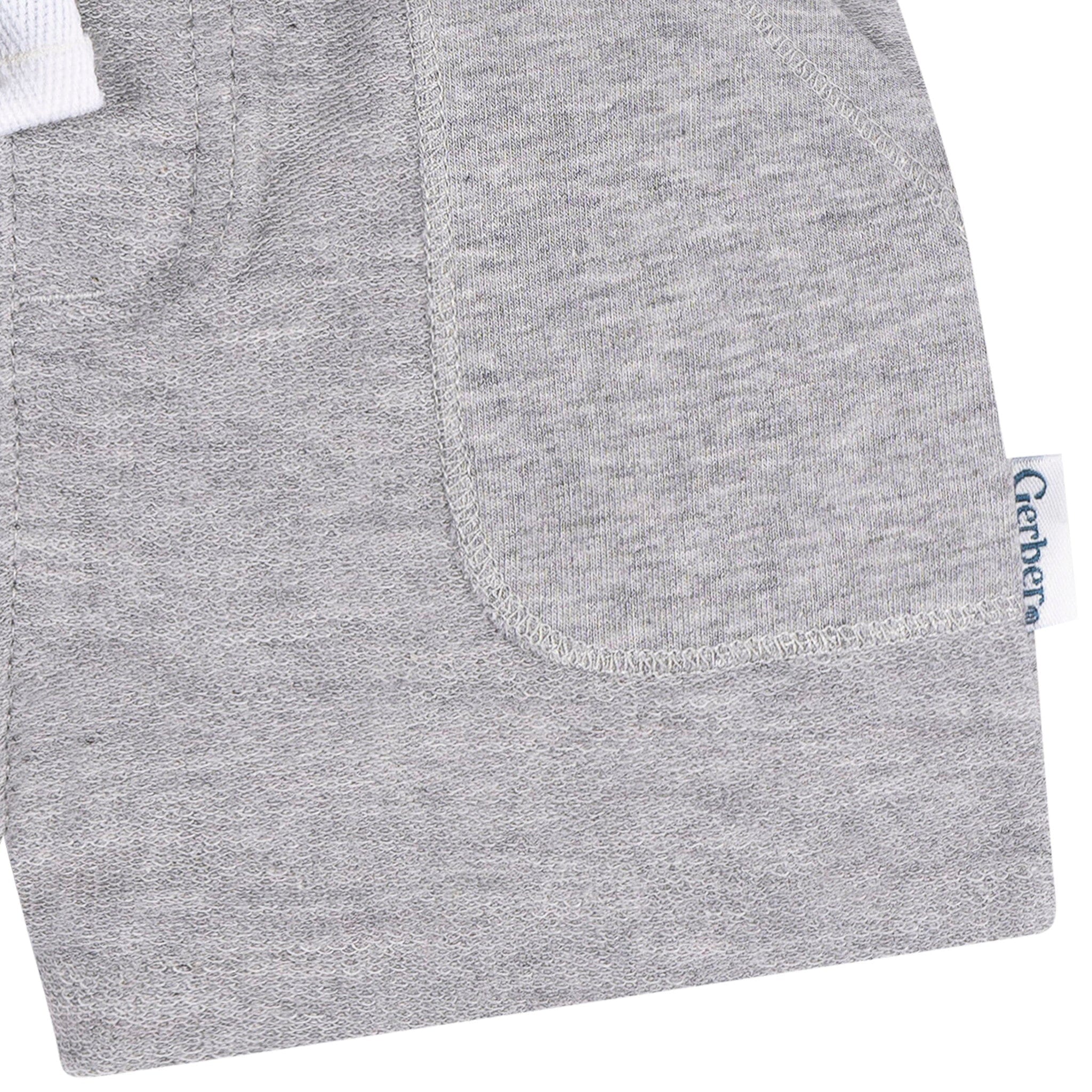 2-Pack Baby & Toddler Boys Green & Tan Knit Shorts Pants & Bottoms Gerber® 