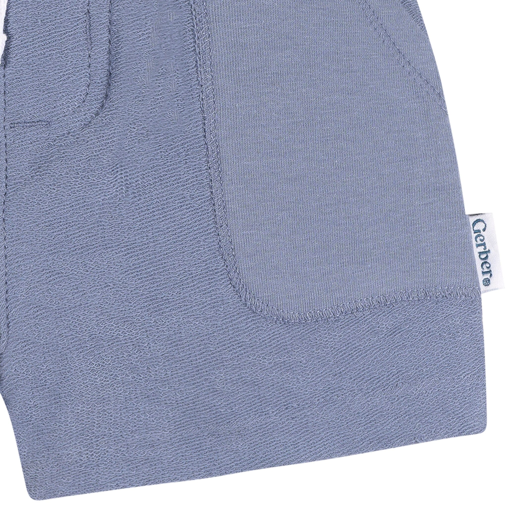 2-Pack Baby & Toddler Boys Green & Tan Knit Shorts Pants & Bottoms Gerber® 
