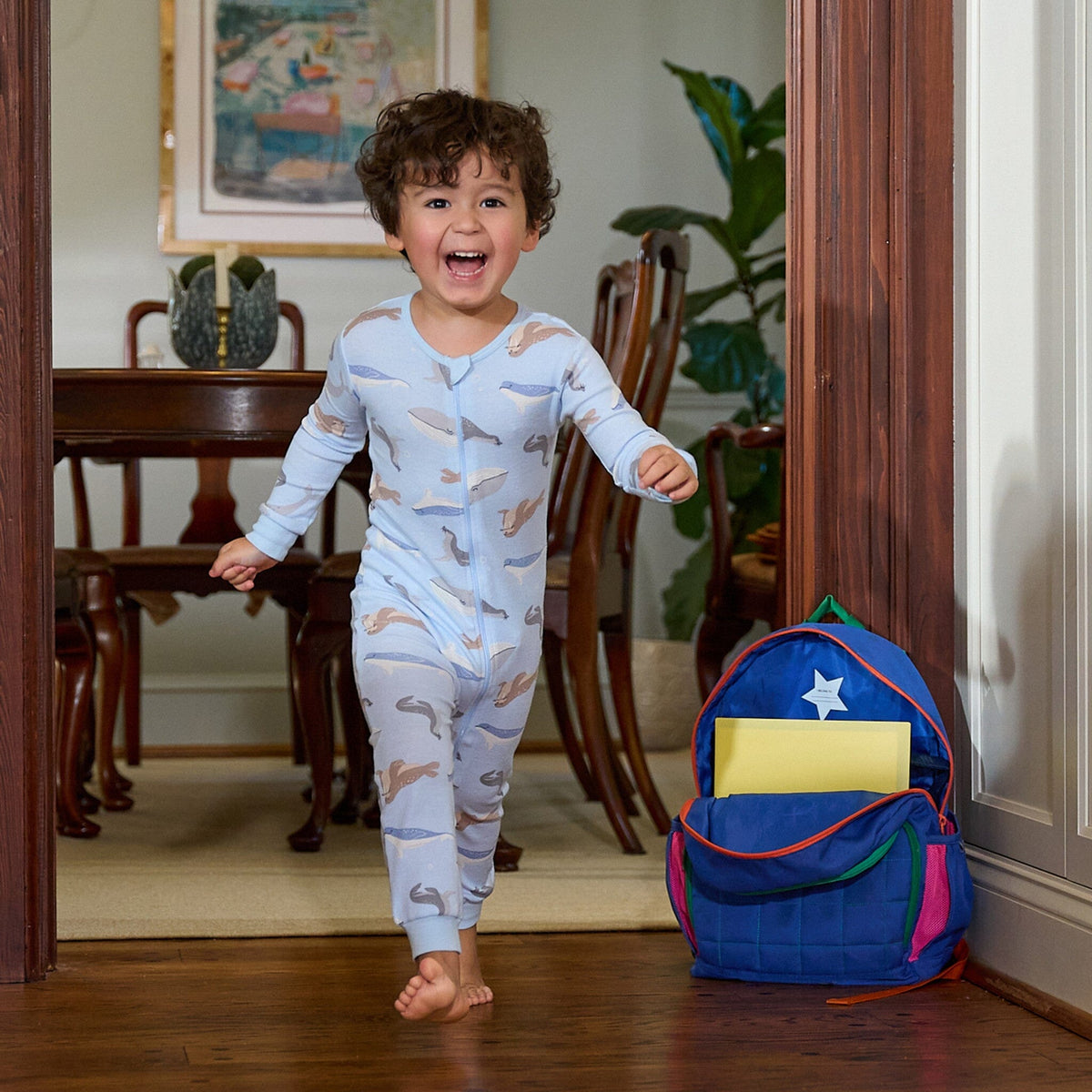 2-Pack Baby & Toddler Boys Ocean Mammals Snug Fit Footless Pajamas sleepwear Gerber® 