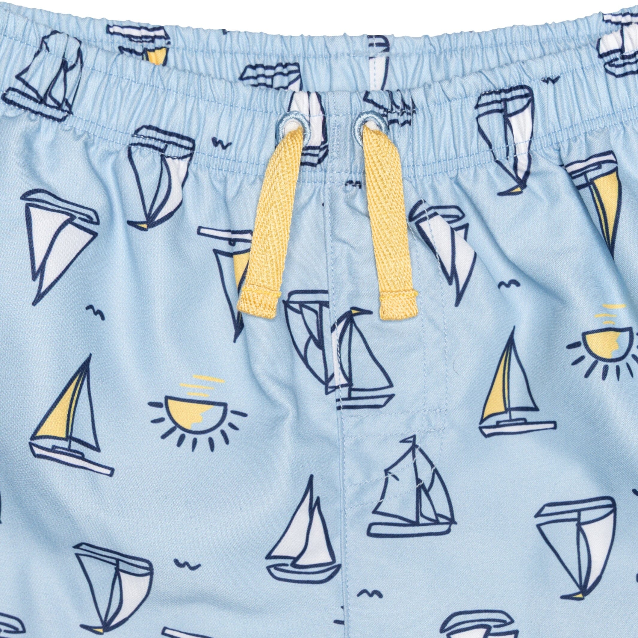 2-Pack Baby & Toddler Boys Sailboats Swim Trunks
