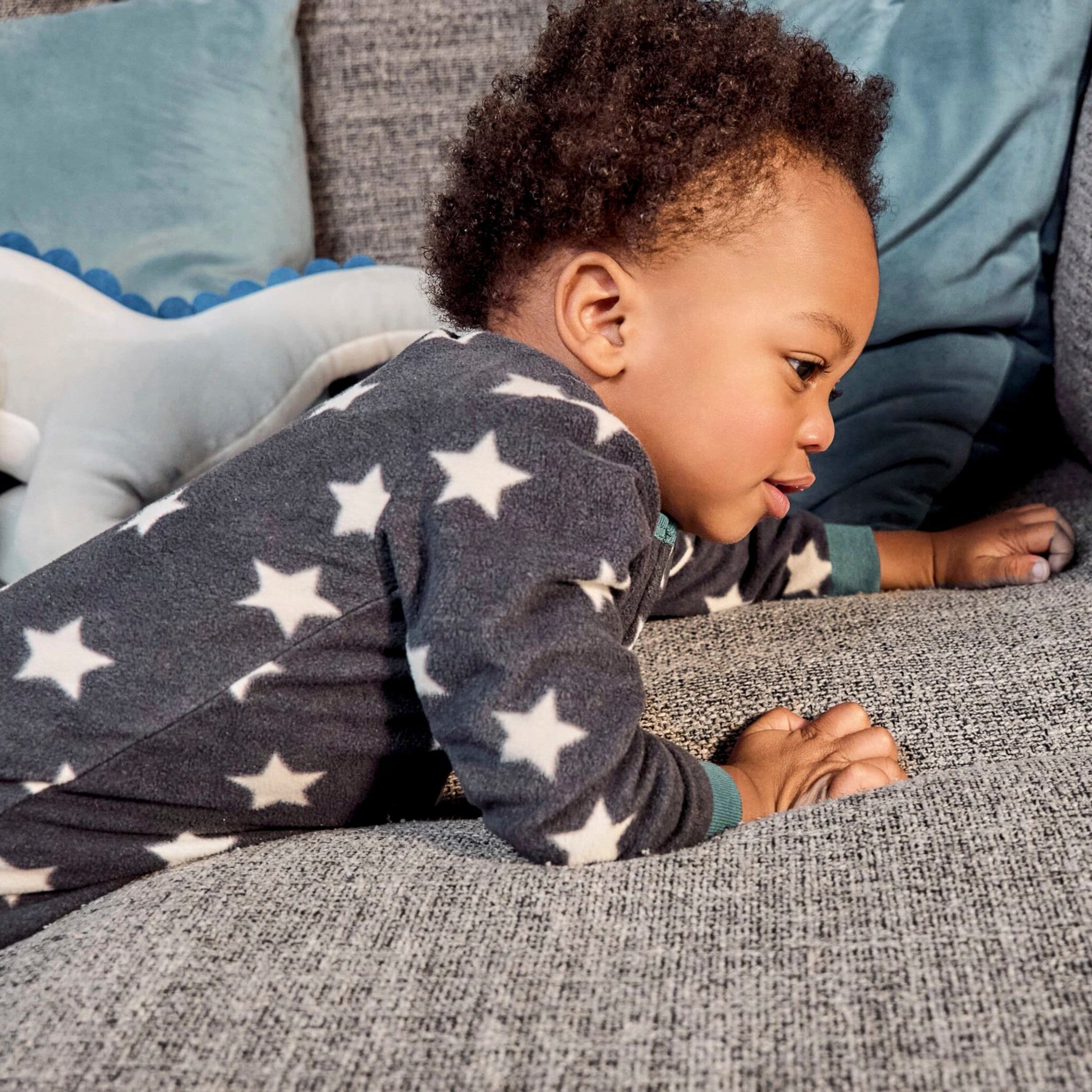 2-Pack Baby & Toddler Boys Stars Footed Fleece Pajamas Sleepwear Gerber® 