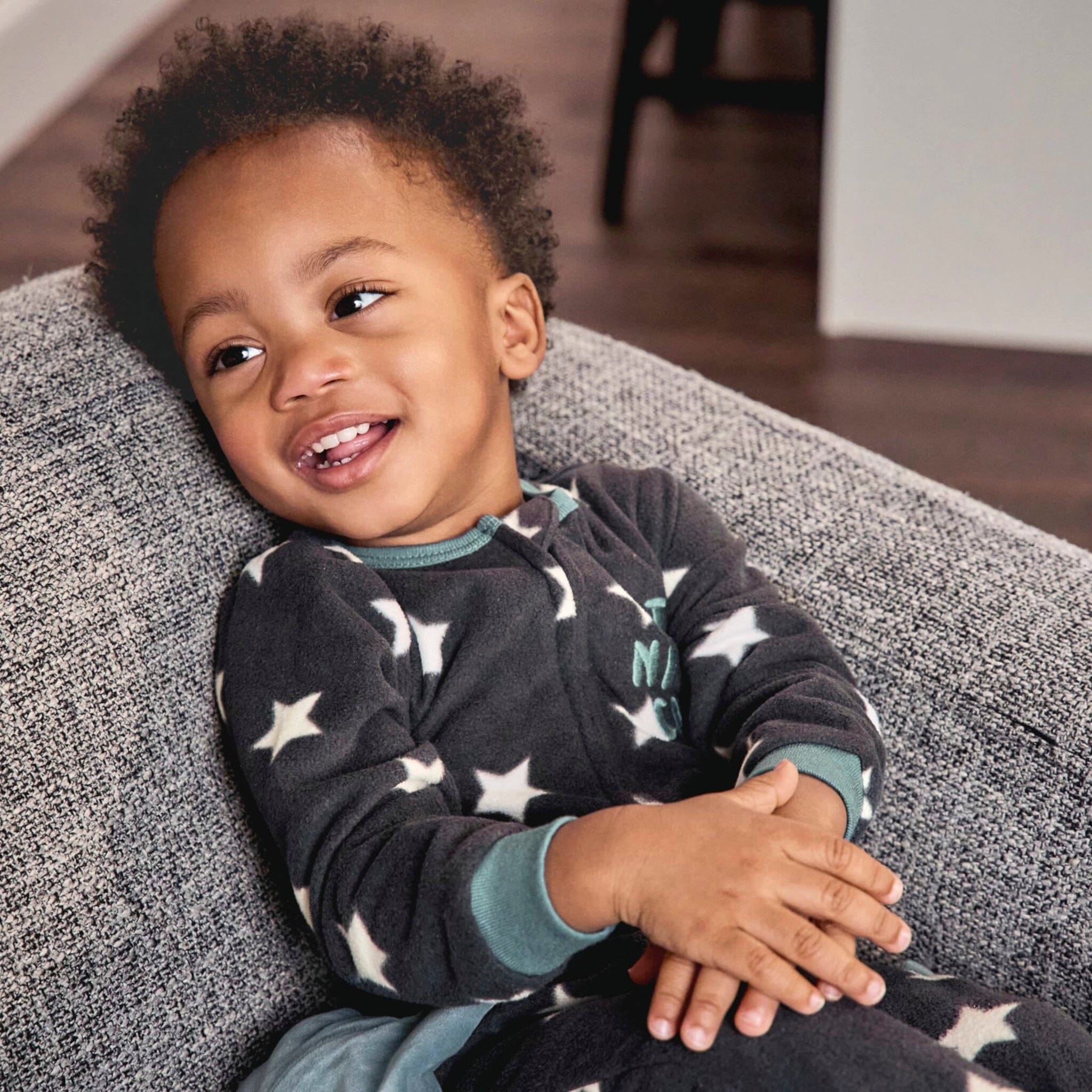2-Pack Baby & Toddler Boys Stars Footed Fleece Pajamas Sleepwear Gerber® 