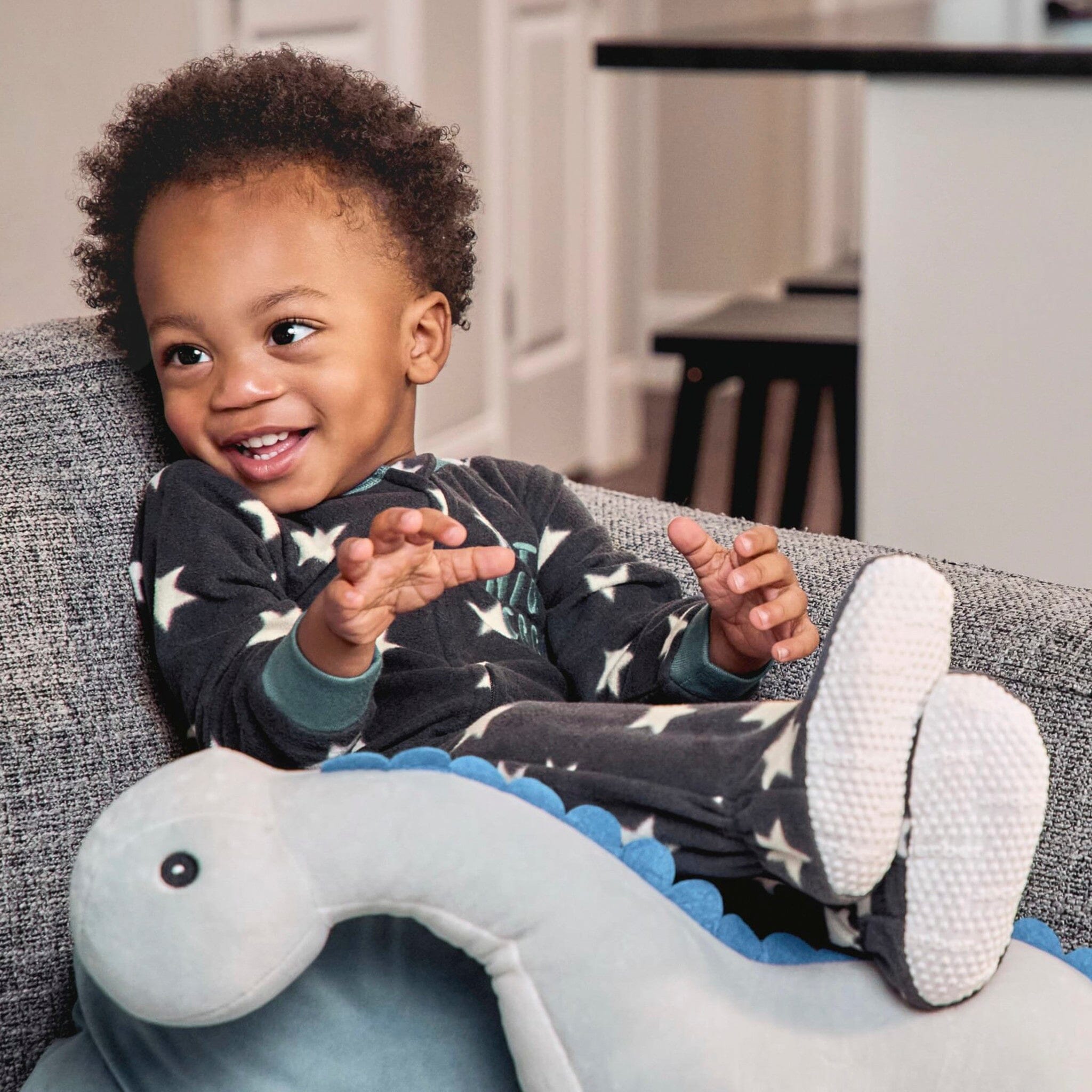 2-Pack Baby & Toddler Boys Stars Footed Fleece Pajamas Sleepwear Gerber® 