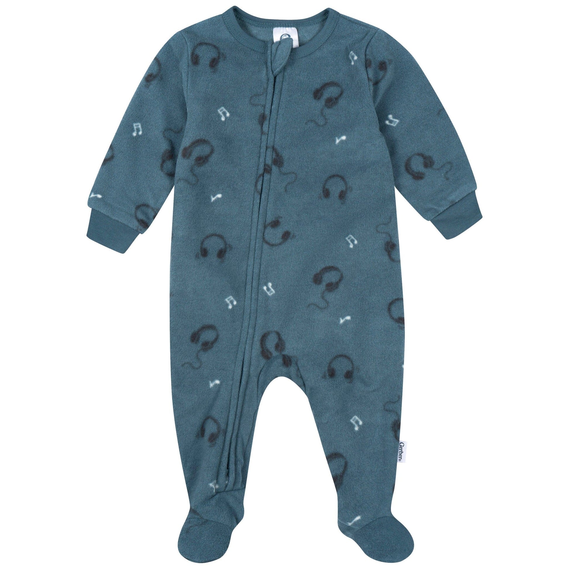 2-Pack Baby & Toddler Boys Stars Footed Fleece Pajamas Sleepwear Gerber® 