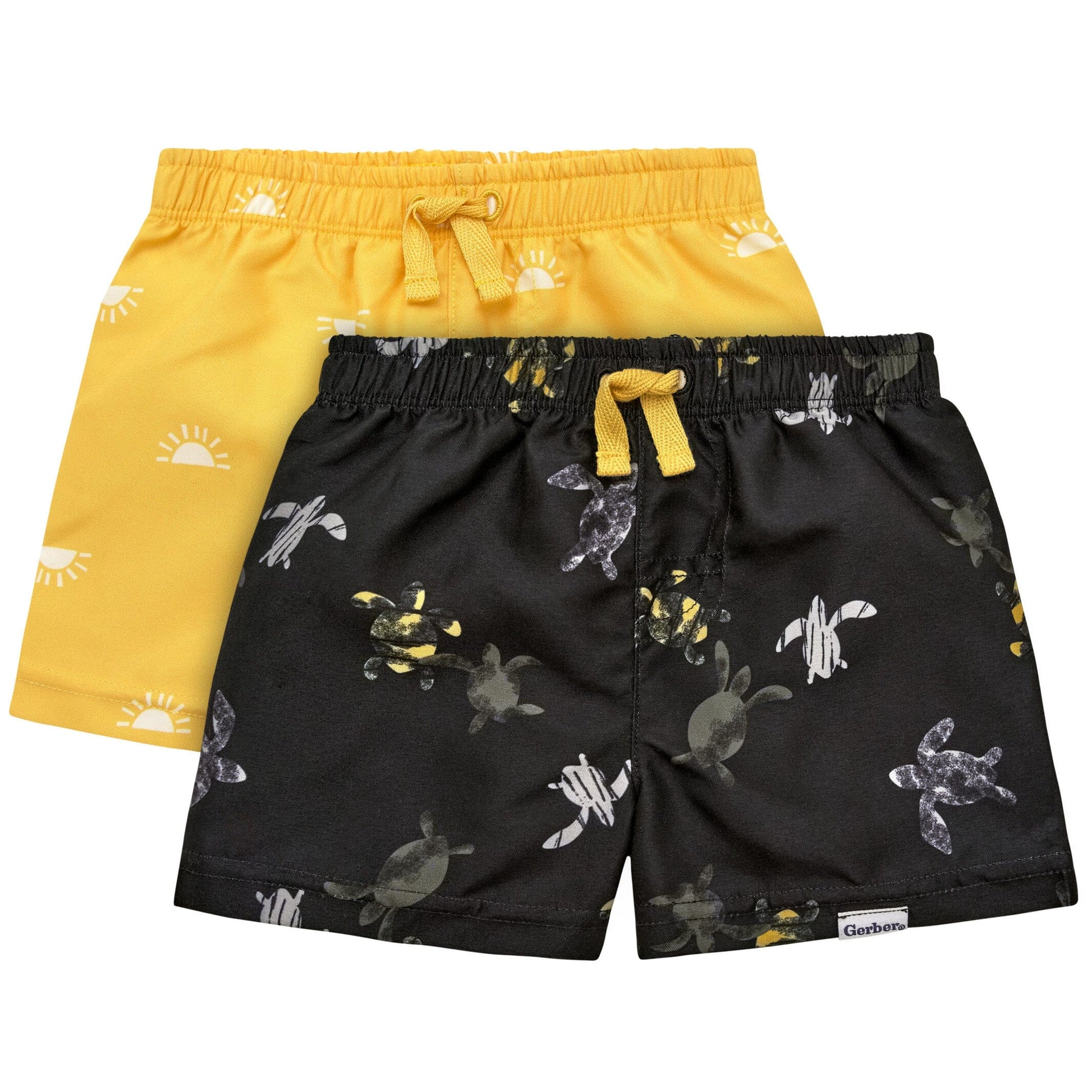 2-Pack Baby & Toddler Boys Suns Swim Trunks