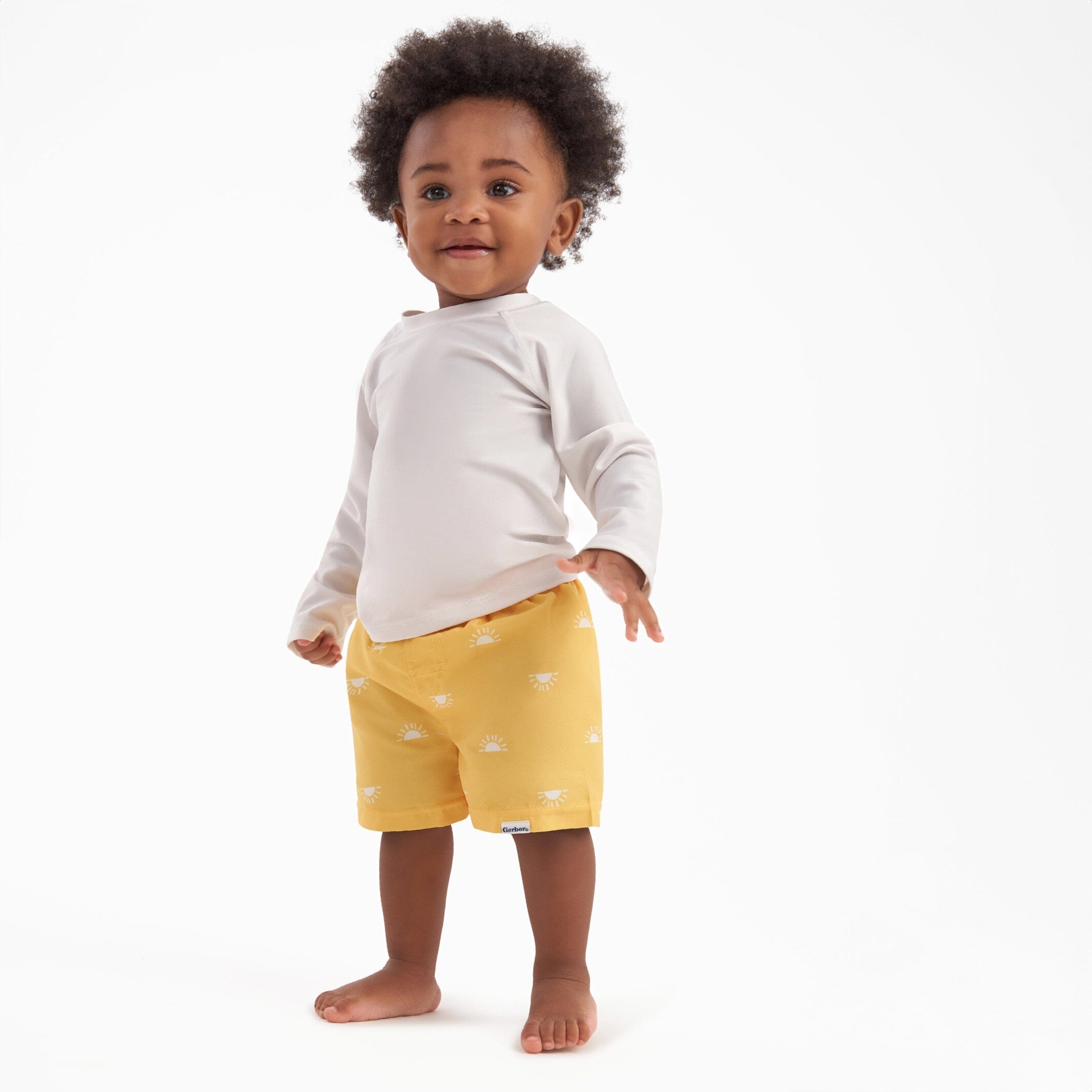 2-Pack Baby & Toddler Boys Suns Swim Trunks