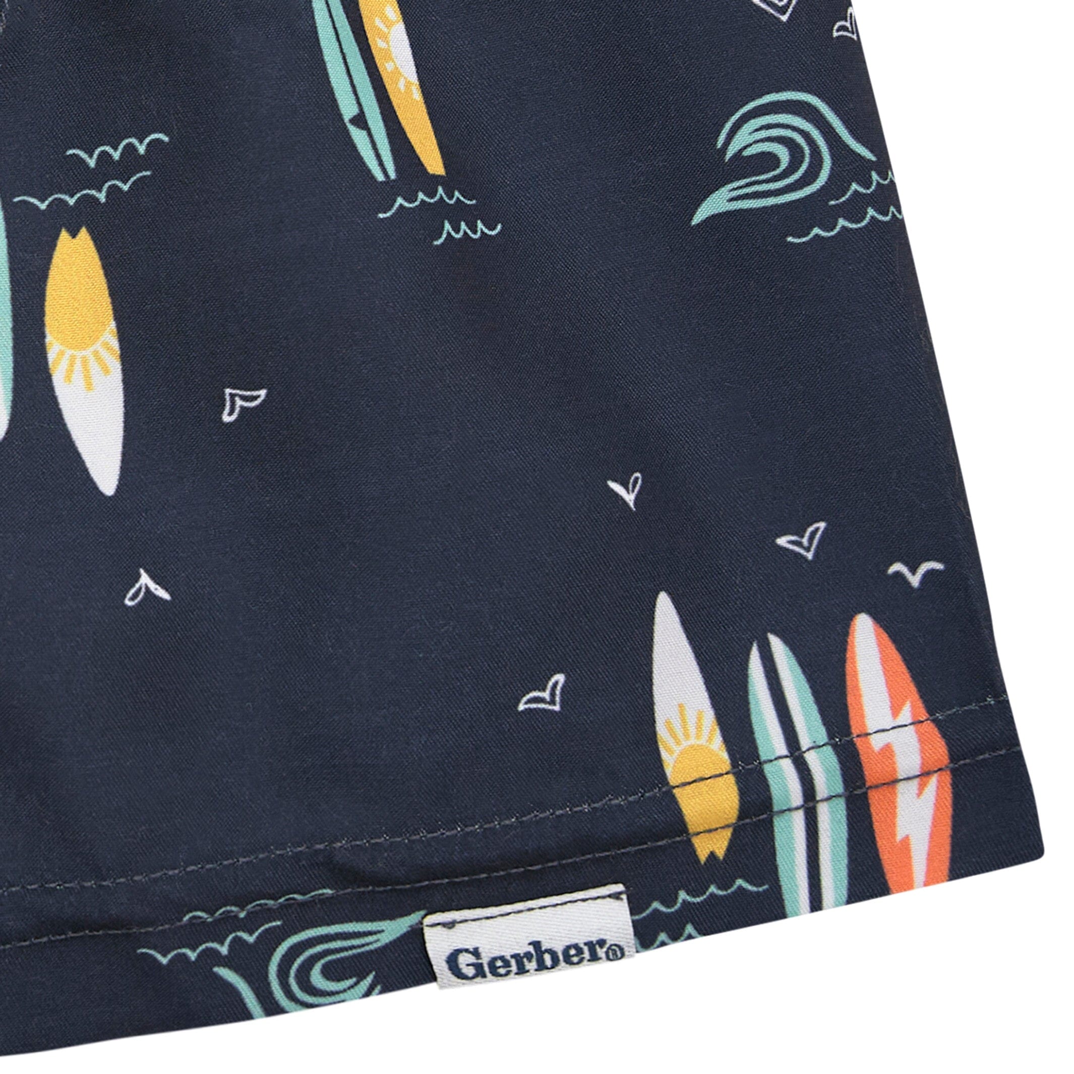 2-Pack Baby & Toddler Boys Surf Swim Trunks