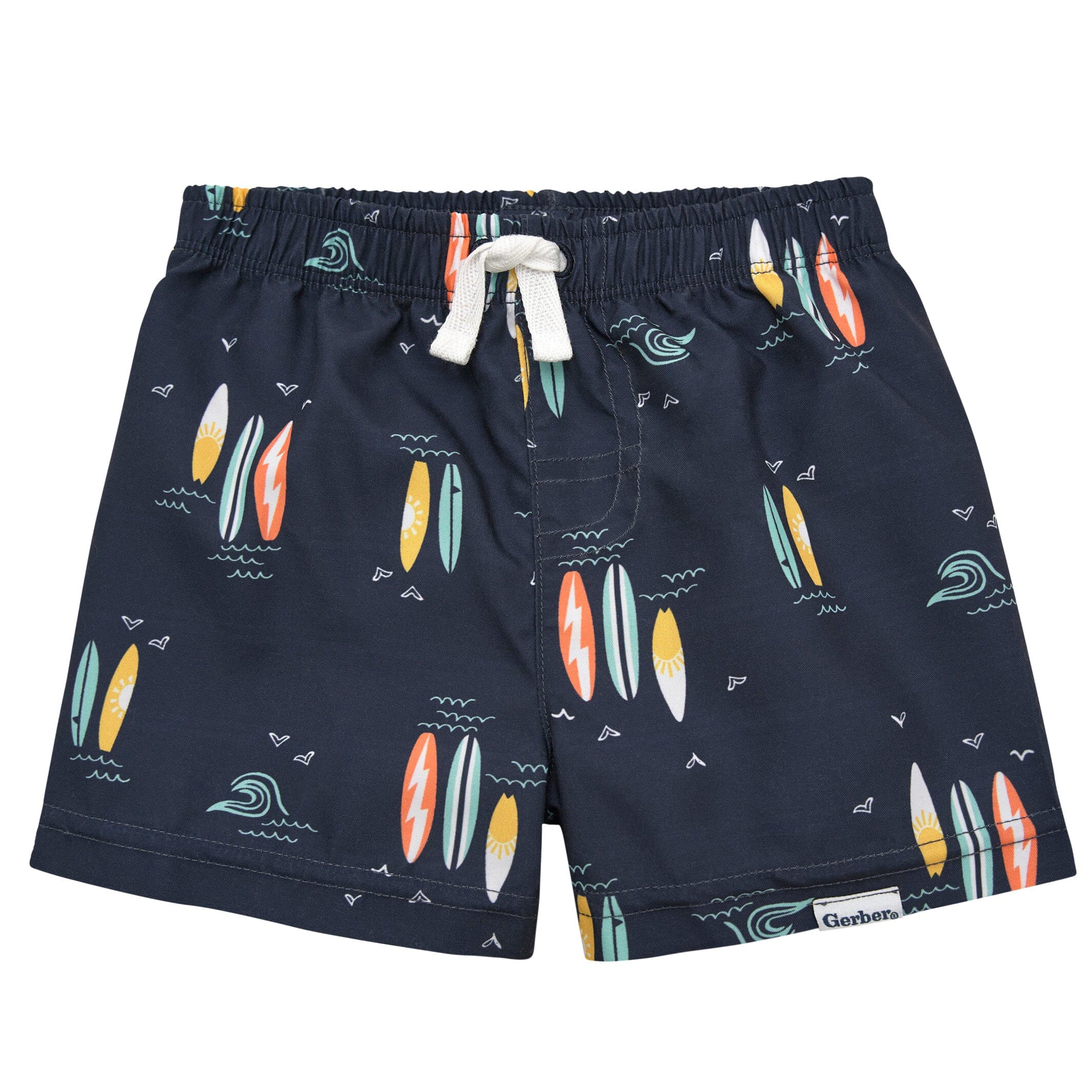 2-Pack Baby & Toddler Boys Surf Swim Trunks