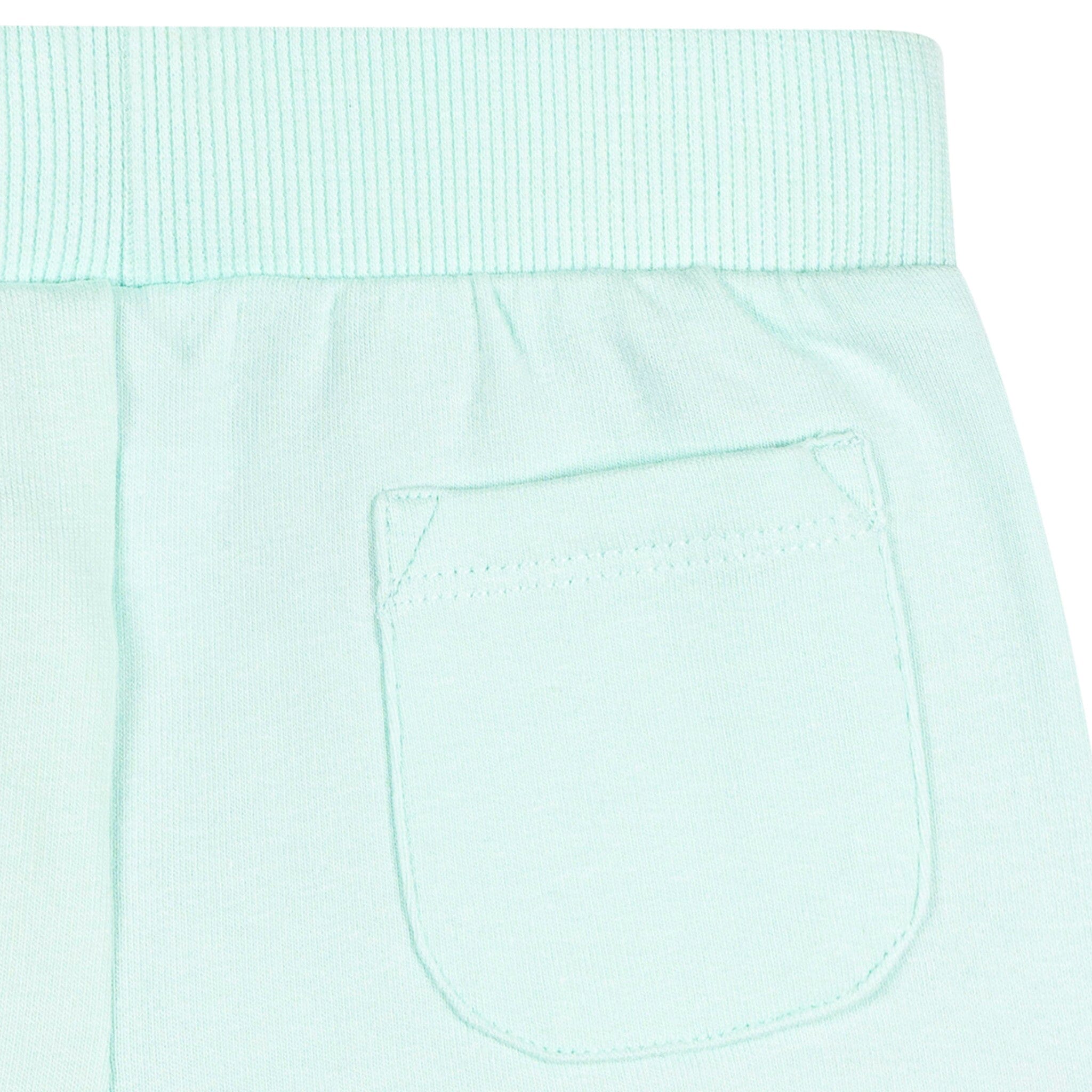2-Pack Baby & Toddler Girls Aqua & Purple Knit Dolphin Shorts Pants & Bottoms Gerber® 