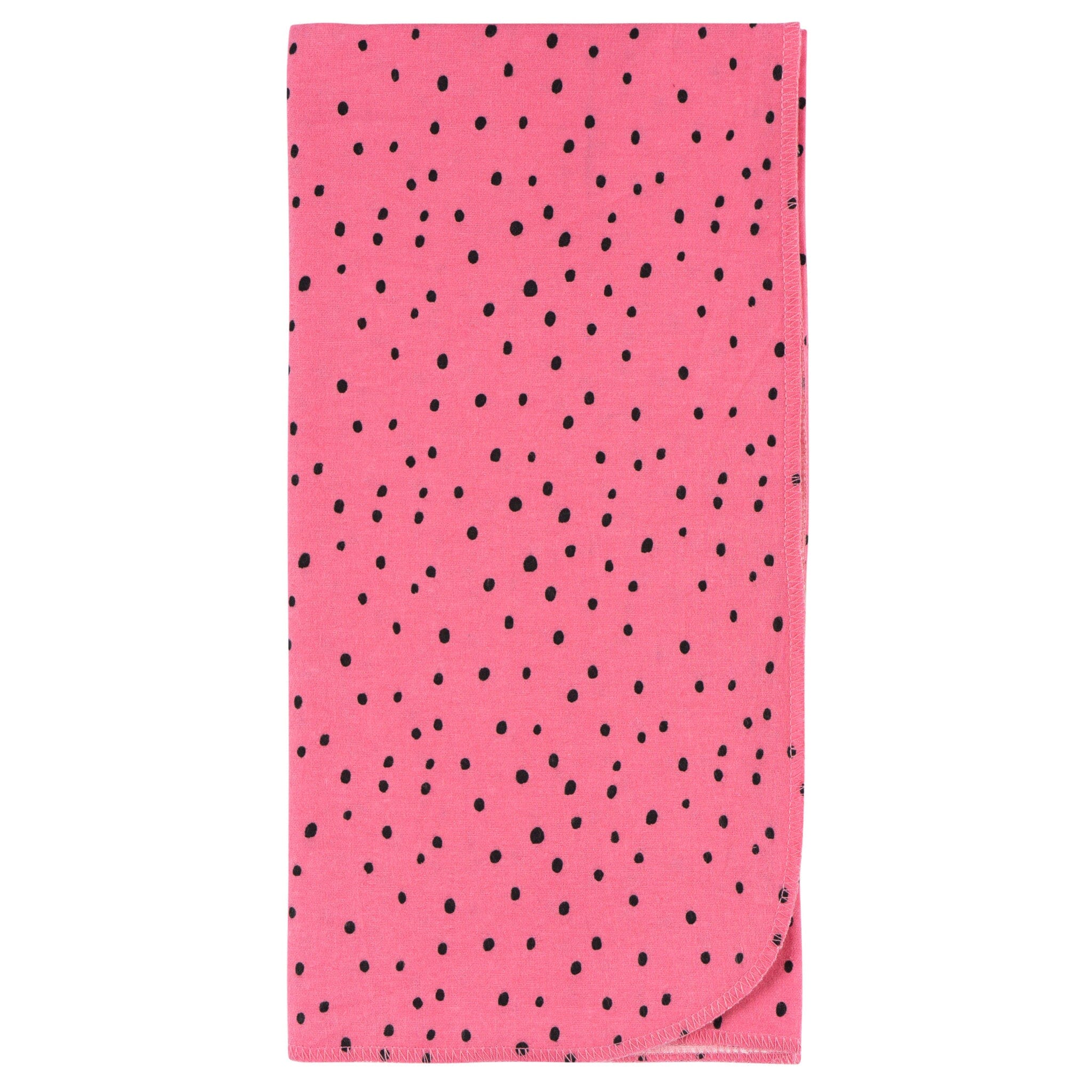 2-Pack Baby Girls Bear Flannel Blankets Blankets Gerber® 