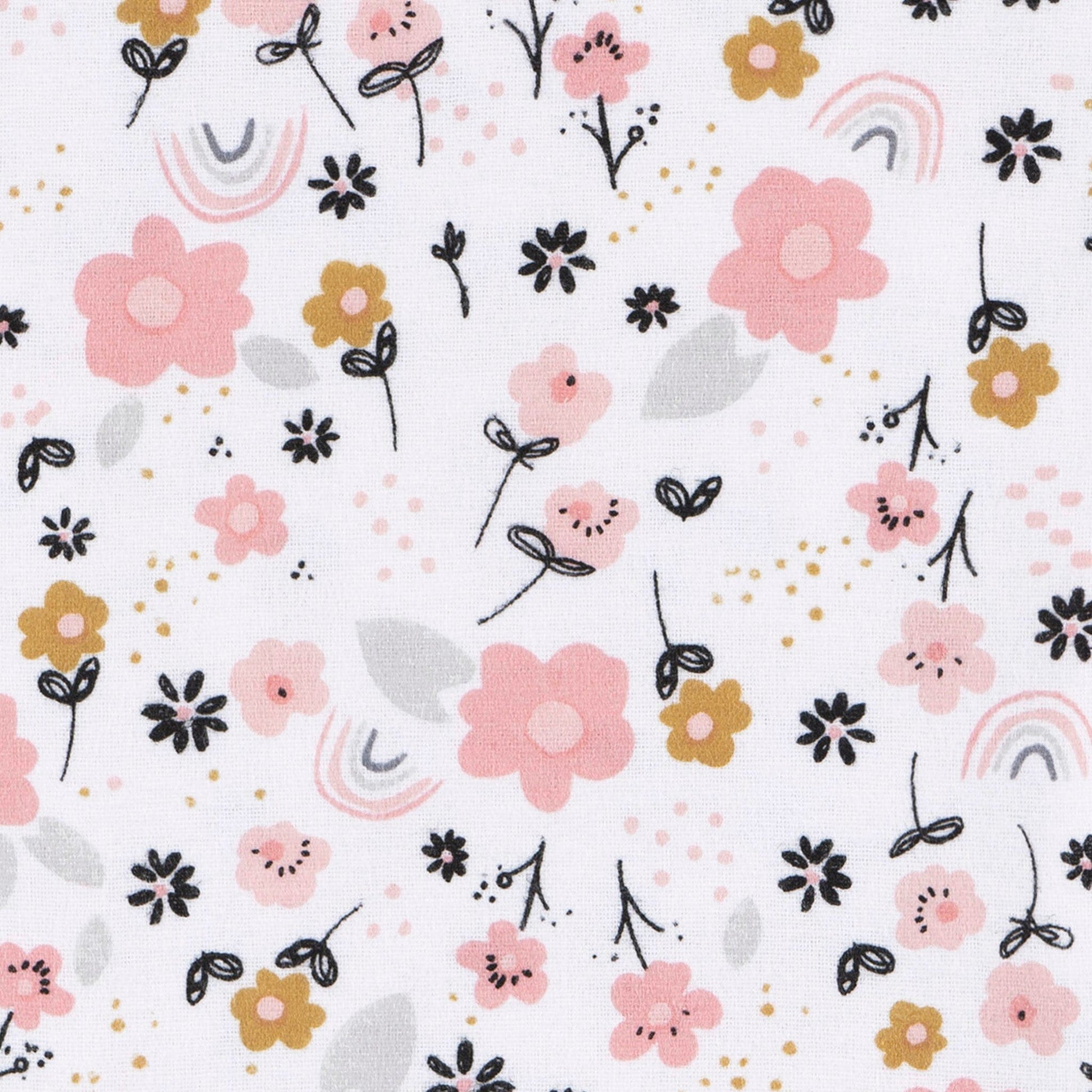 2-Pack Baby Girls Bear Flannel Blankets Blankets Gerber® 