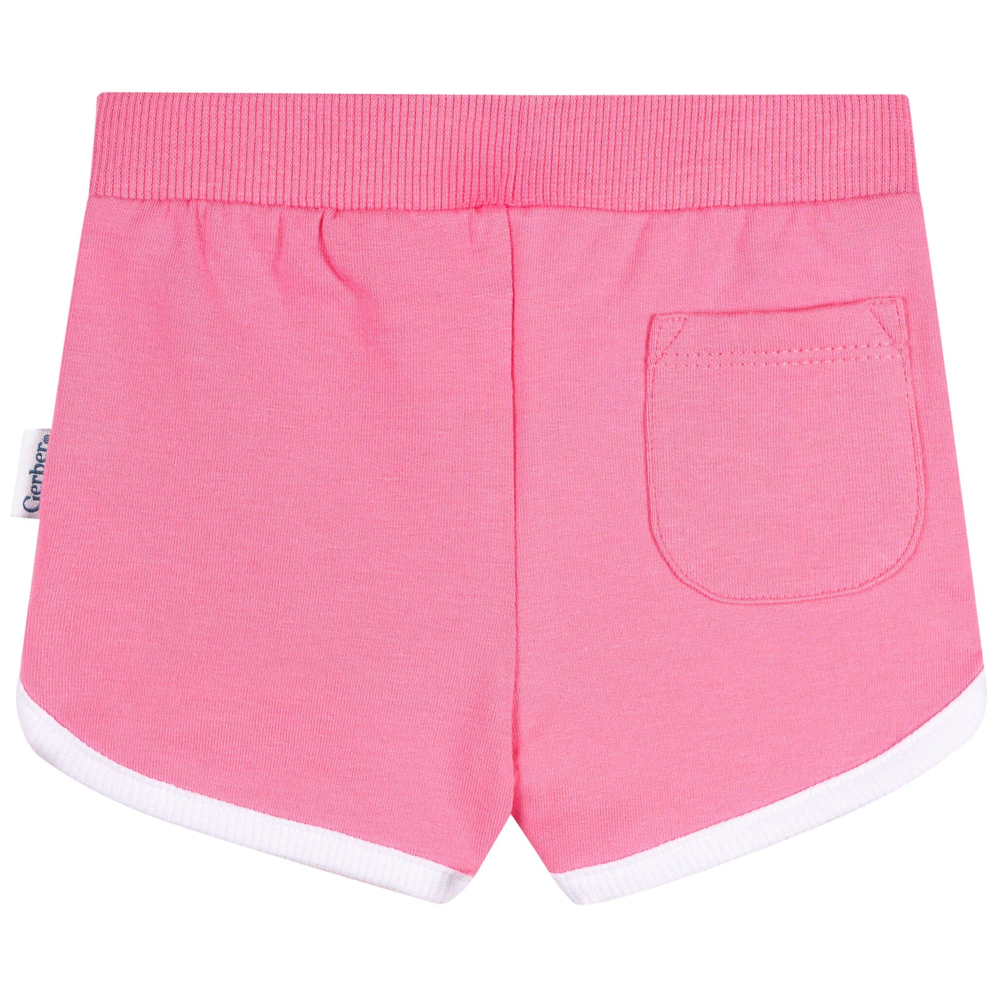 2-Pack Baby & Toddler Girls Green & Pink Knit Dolphin Shorts Pants & Bottoms Gerber® 