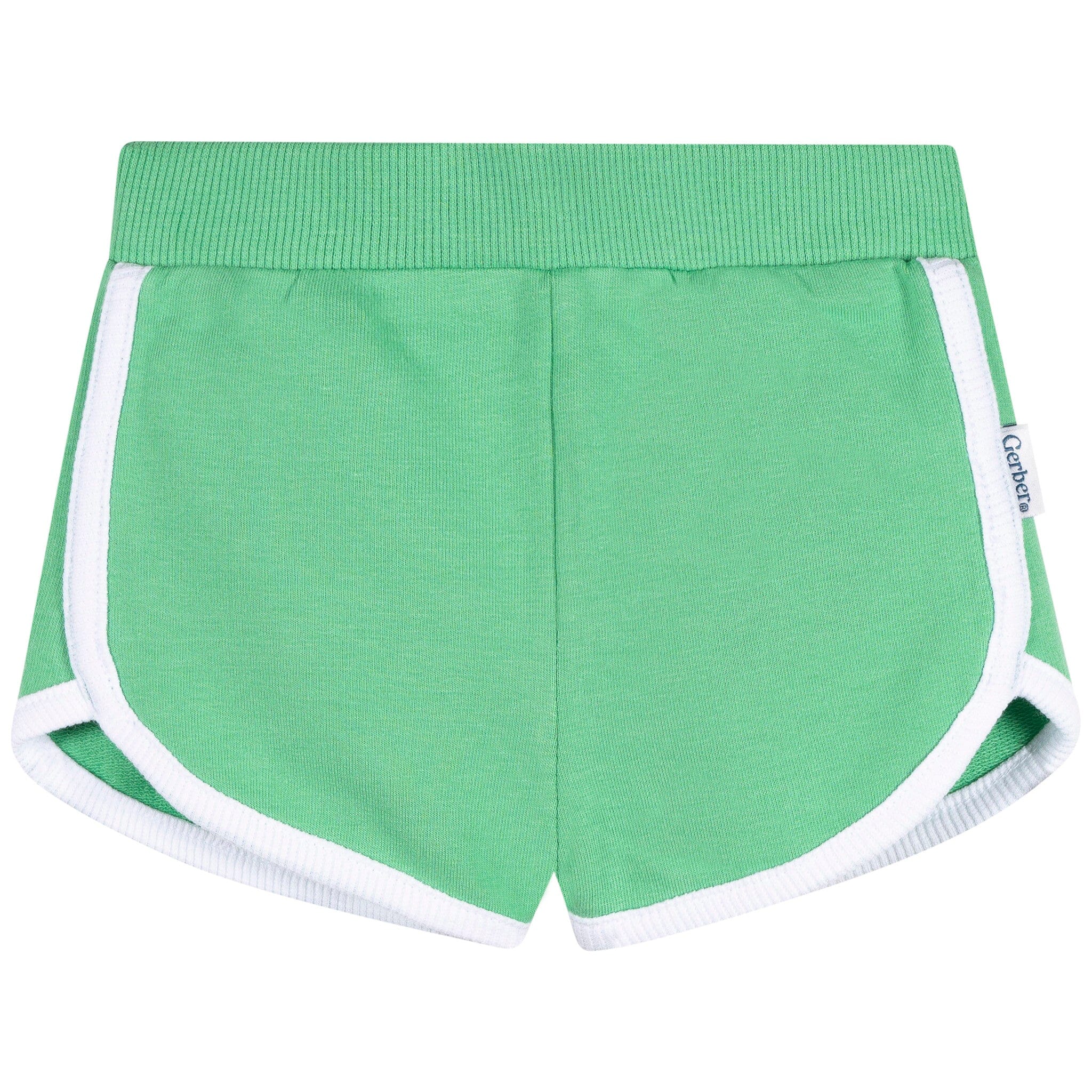 2-Pack Baby & Toddler Girls Green & Pink Knit Dolphin Shorts Pants & Bottoms Gerber® 
