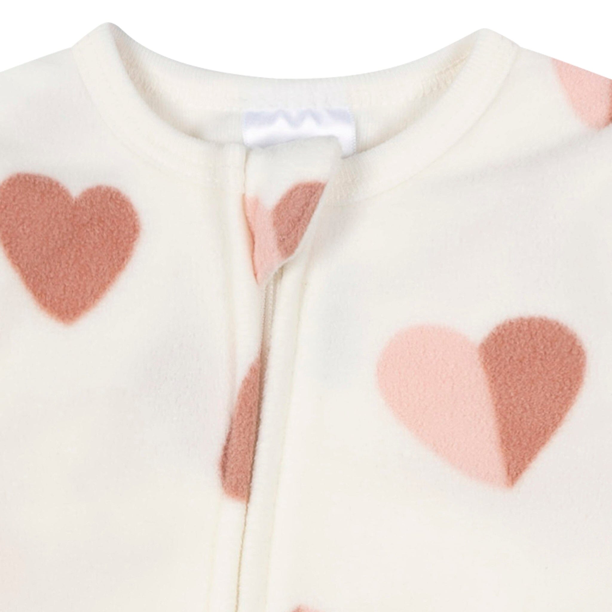 2-Pack Baby & Toddler Girls Hearts Footed Fleece Pajamas Sleepwear Gerber® 