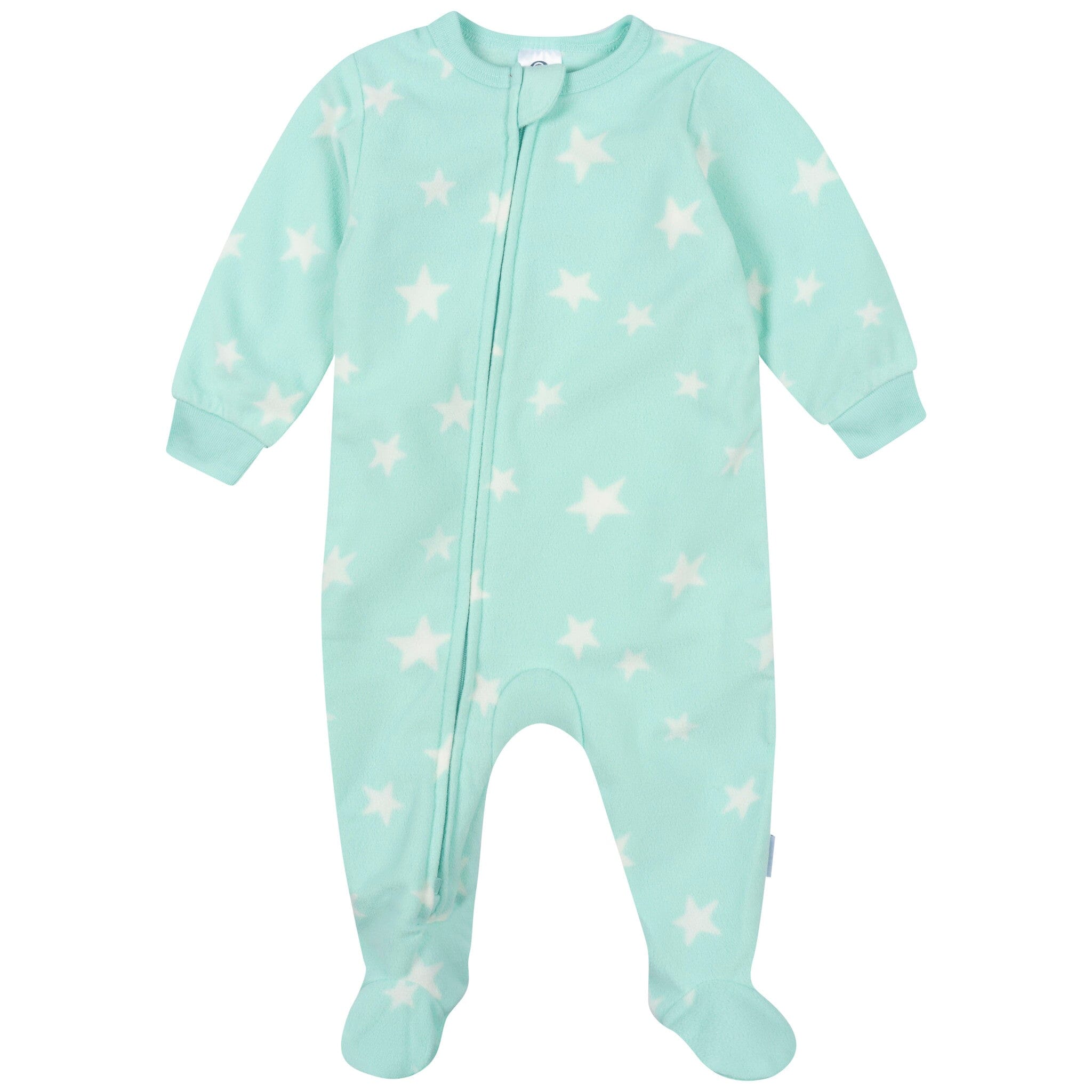 2-Pack Baby & Toddler Girls Horses Footed Fleece Pajamas Sleepwear Gerber® 