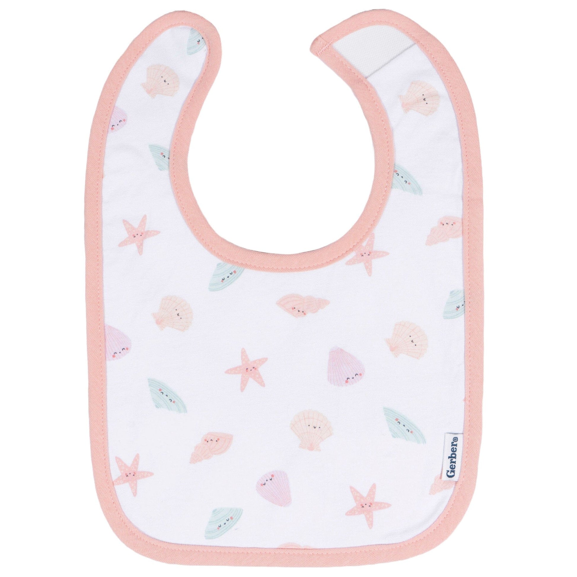 2-Pack Baby Girls She Sells Sea Shells Dribbler Bibs Bibs & Burp Cloths Gerber® 