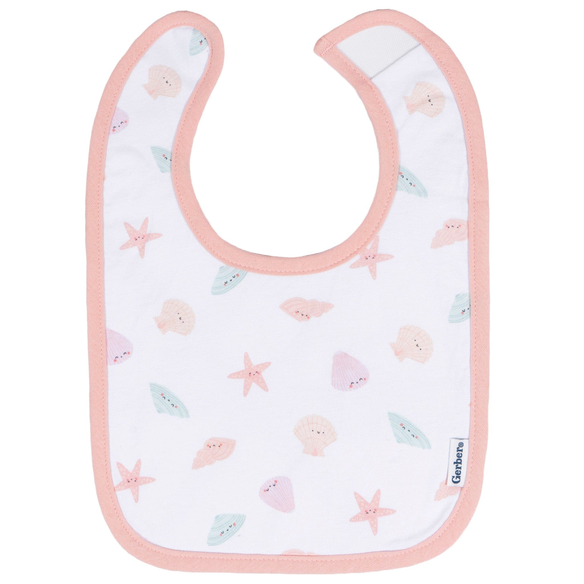 2-Pack Baby Girls She Sells Sea Shells Dribbler Bibs Bibs & Burp Cloths Gerber® 