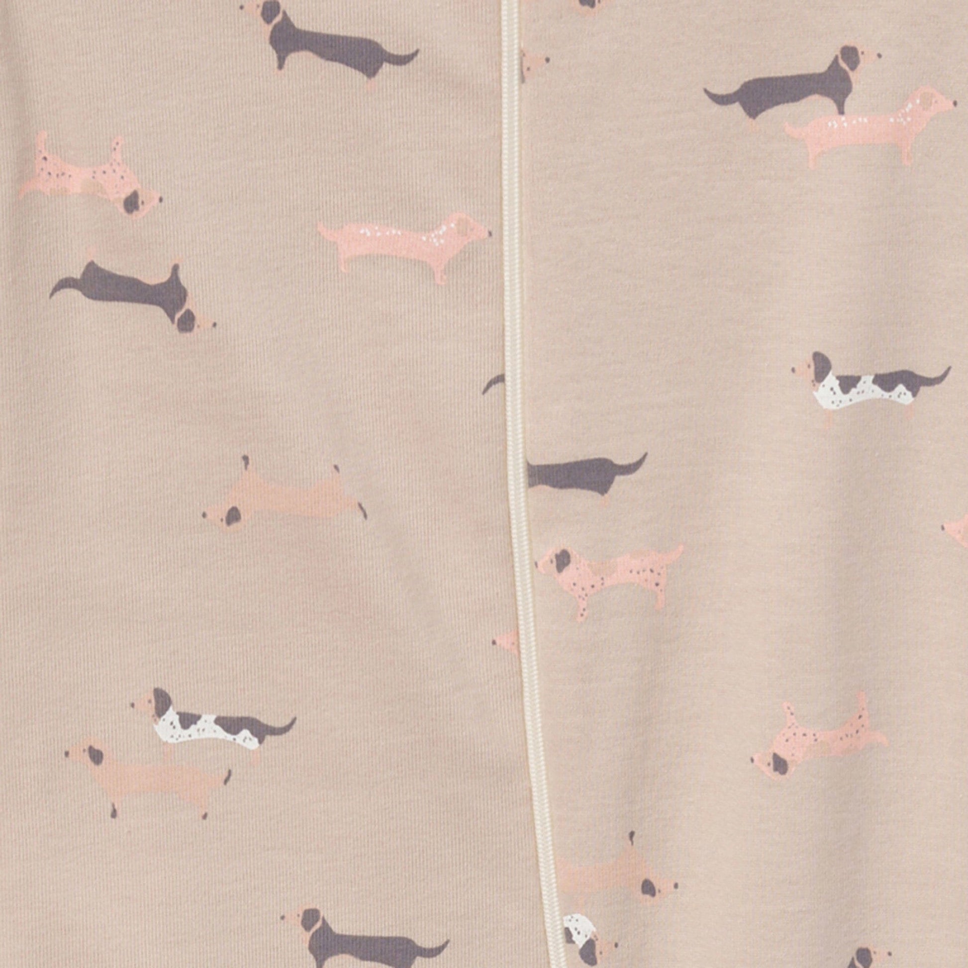 2-Pack Baby & Toddler Neutral Dog Snug Fit Footed Pajamas