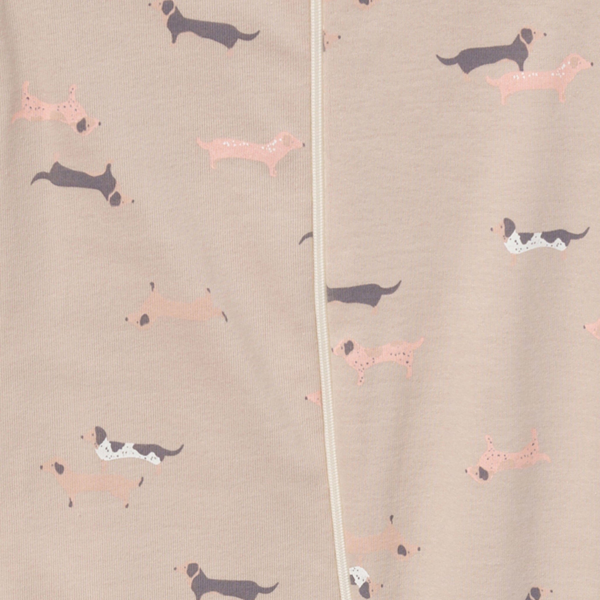 2-Pack Baby & Toddler Neutral Dog Snug Fit Footed Pajamas