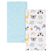 2-Pack Baby Neutral Little Animals Flannel Blankets Blankets Gerber® 