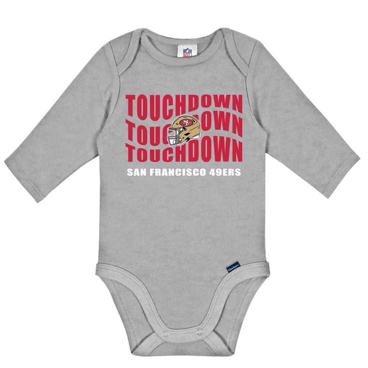 2-Pack Baby San Francisco 49ers Long Sleeve Bodysuits NFL NFL 