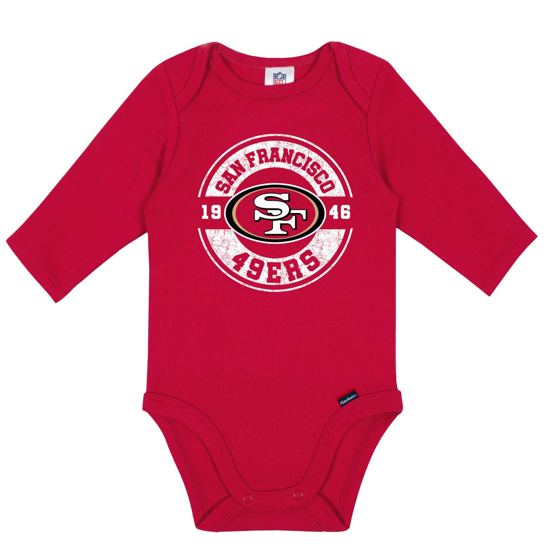 2-Pack Baby San Francisco 49ers Long Sleeve Bodysuits NFL NFL 