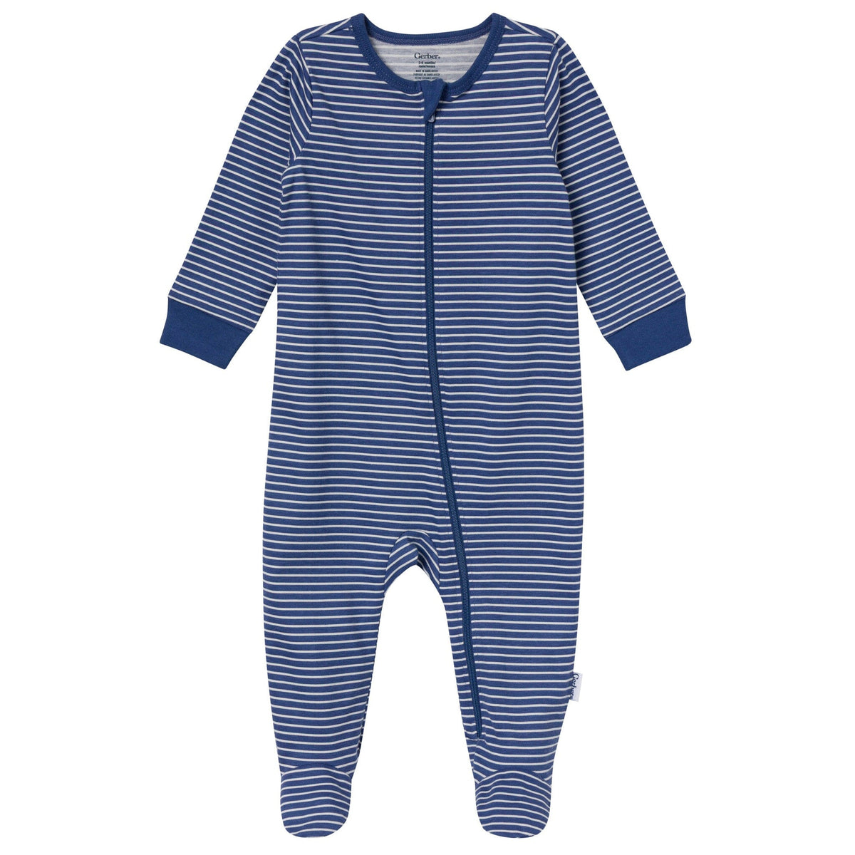 2-Pack Baby Boys Acorn Stripes Sleep 'N Play sleepwear Gerber® 