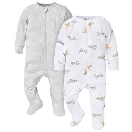 2-Pack Baby Boys Airplanes Sleep 'N Plays