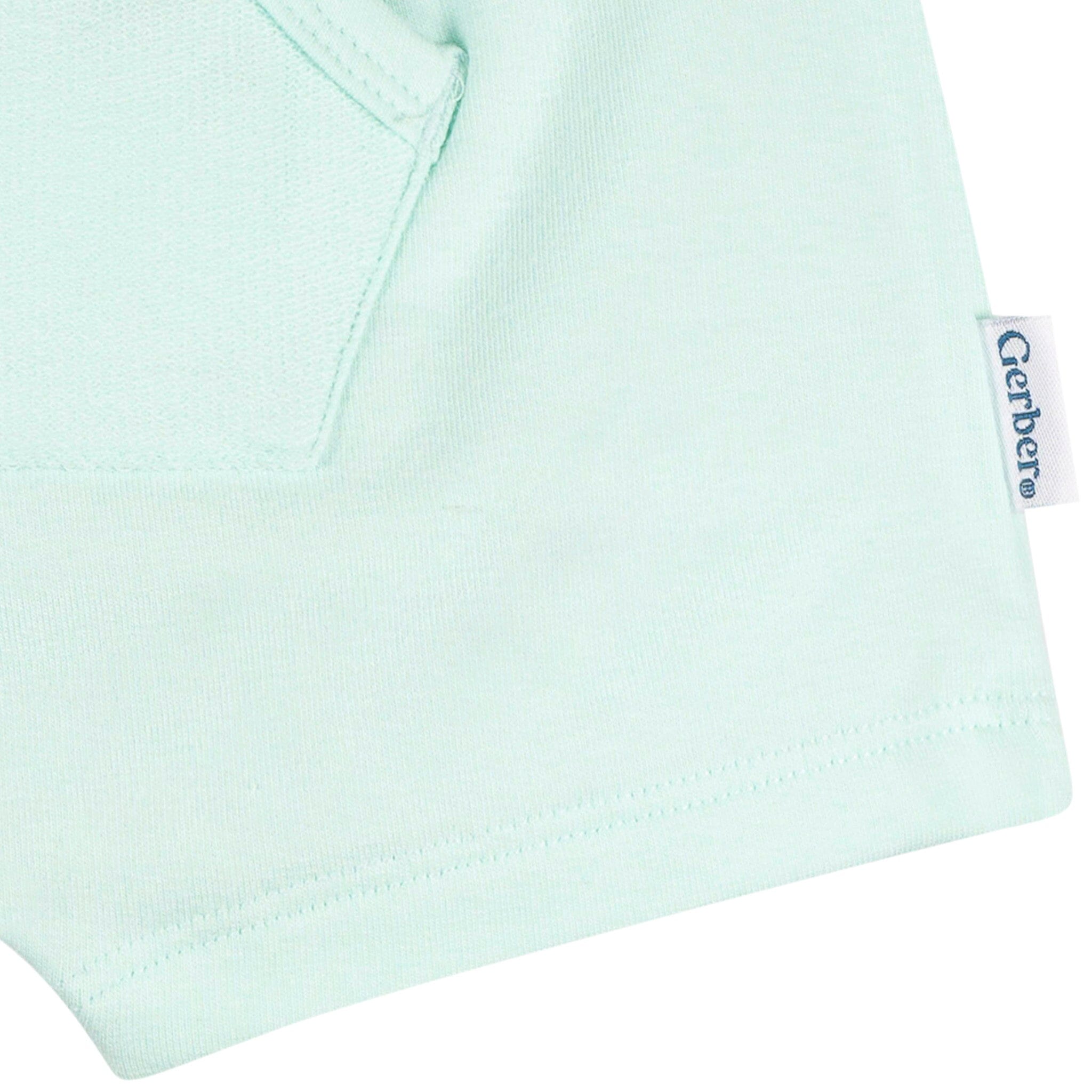 2-Pack Baby Boys Aqua & Peach Shorts Pants & Bottoms Gerber® 