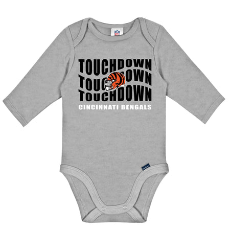 2-Pack Baby Boys Cincinnati Bengals Long Sleeve Bodysuits