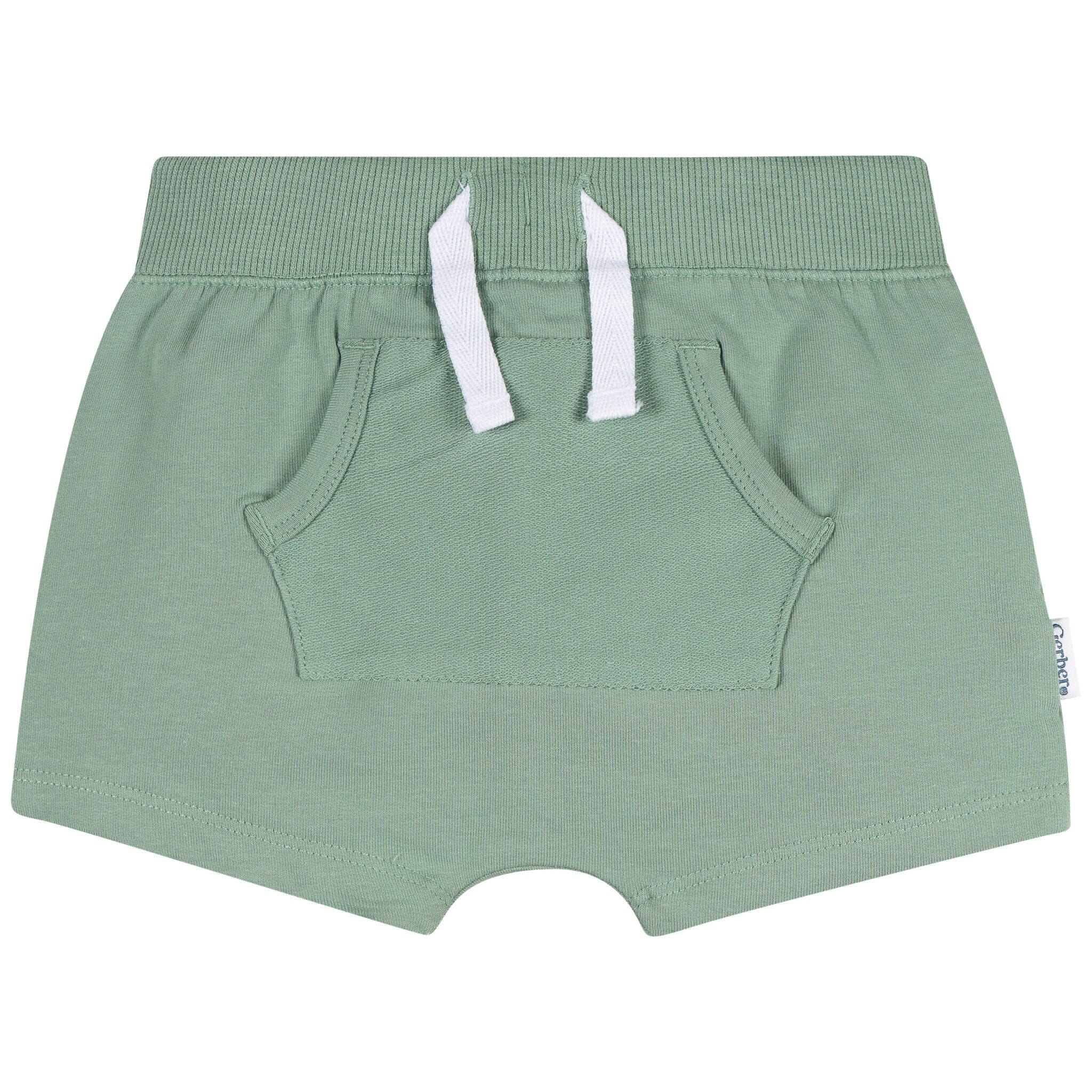 2-Pack Baby Boys Blue & Green Shorts Pants & Bottoms Gerber® 