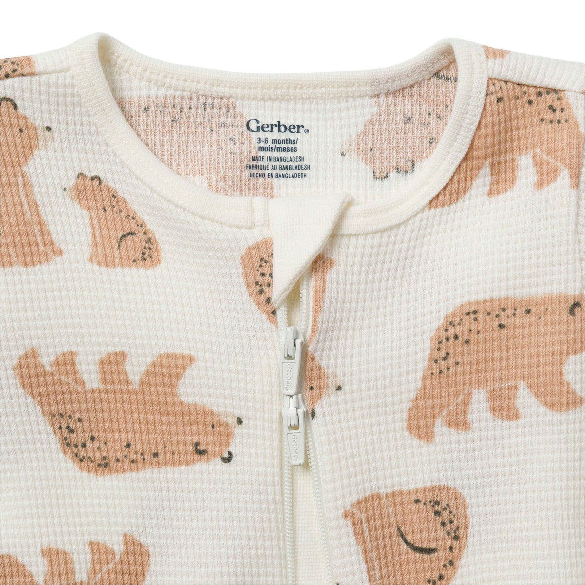 2-Pack Baby Boys Brown Bears Sleep 'N Play sleepwear Gerber® 