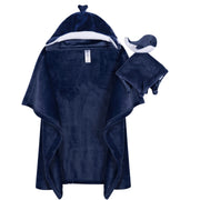 2-Pack Baby Boys Coastal Calm Hooded Wearable Blanket & Security Blanket Set Blankets Gerber® 