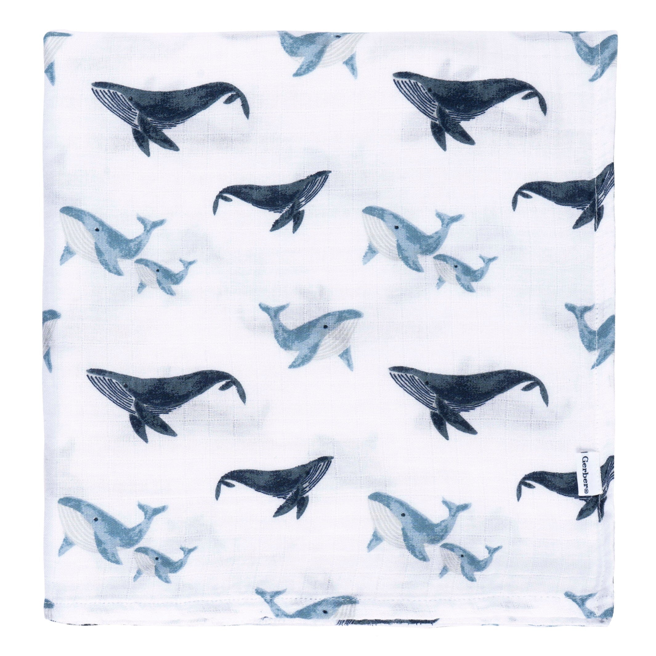 2-Pack Baby Boys Coastal Calm Muslin Blanket