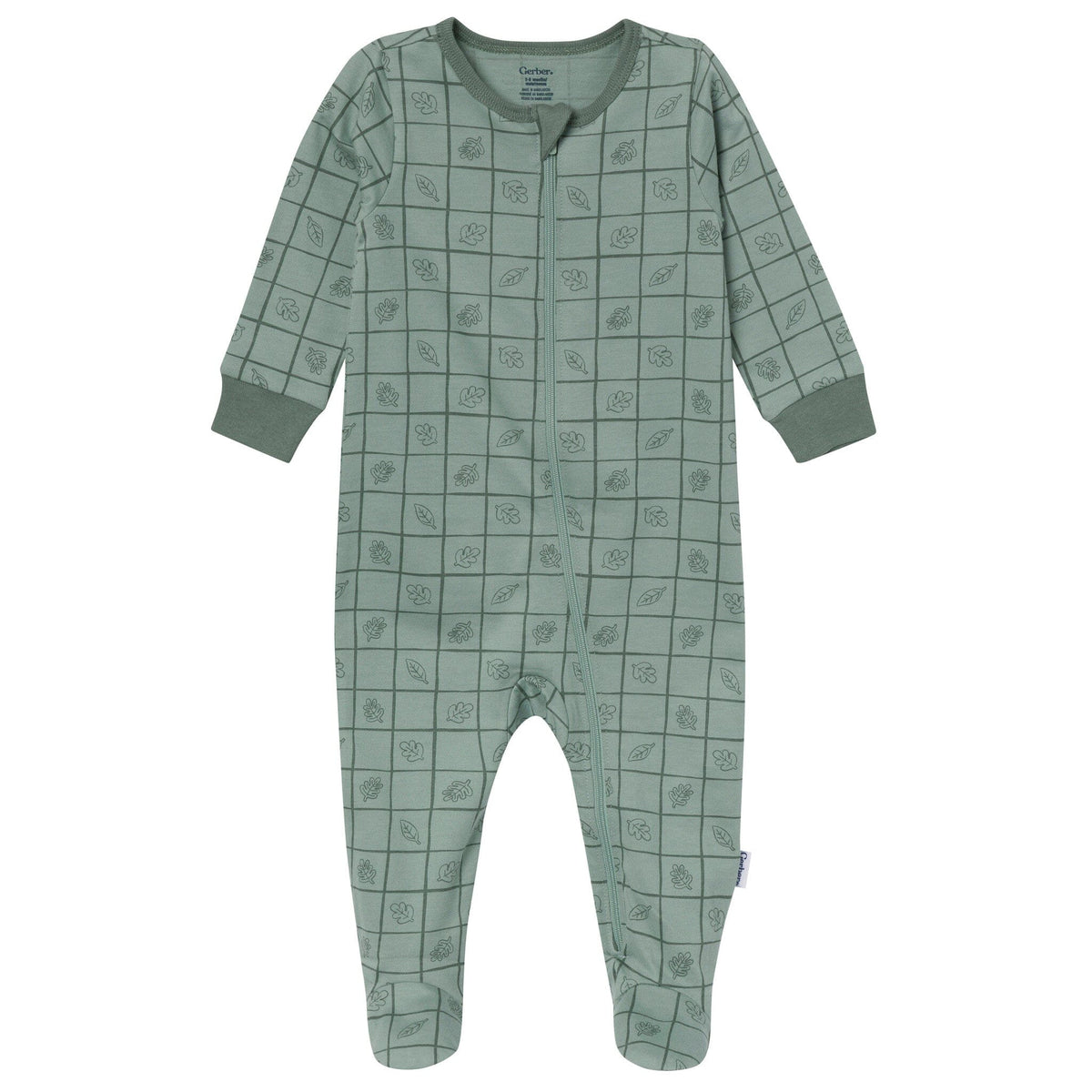 2-Pack Baby Boys Dino Leaves Sleep 'N Play sleepwear Gerber® 
