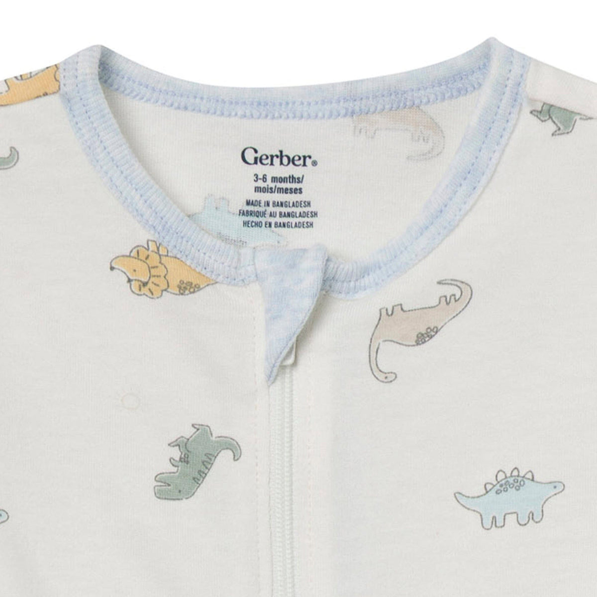 2-Pack Baby Boys Dino Leaves Sleep 'N Play sleepwear Gerber® 