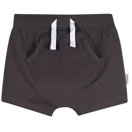 2-Pack Baby Boys Gray Shorts