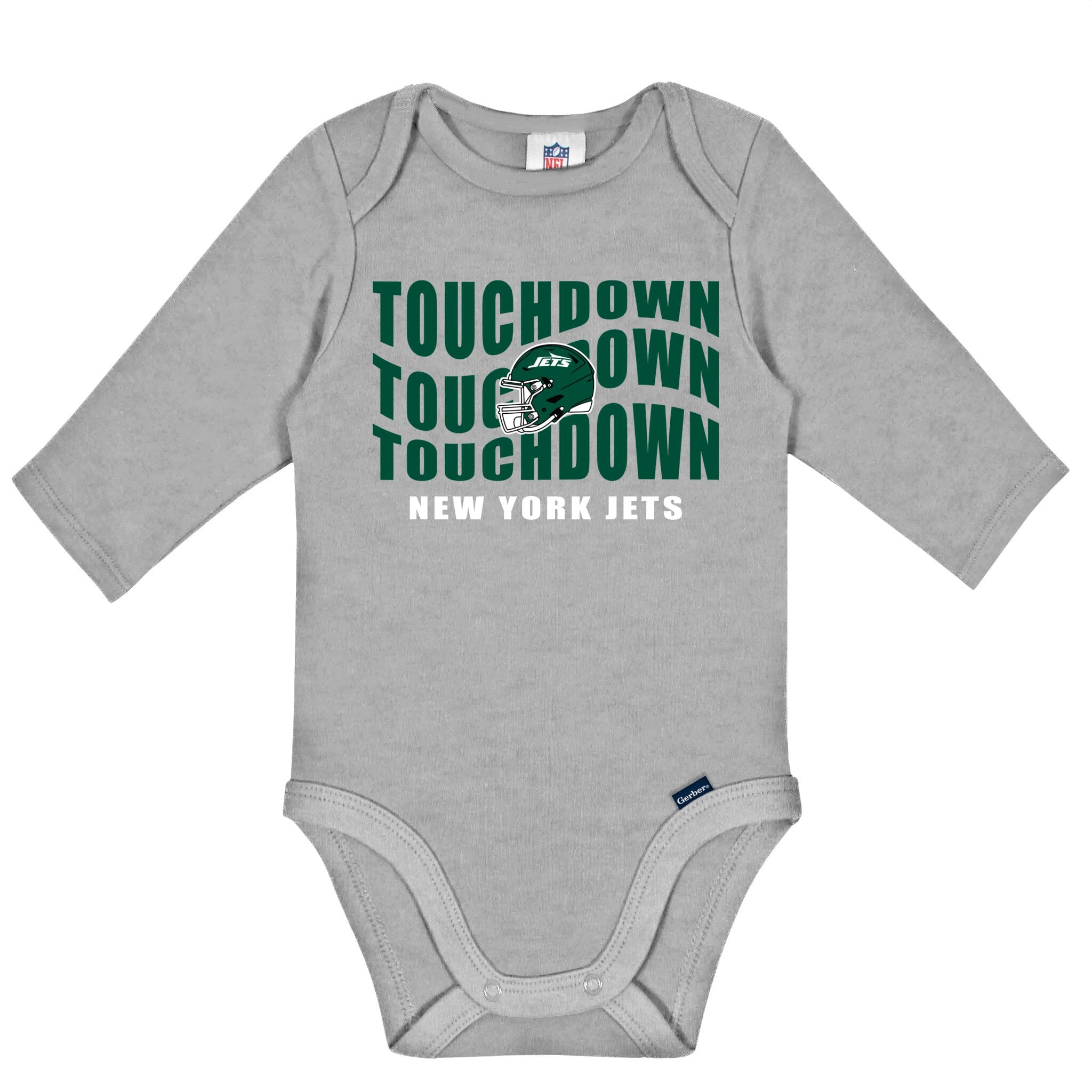 2-Pack Baby Boys New York Jets Long Sleeve Bodysuit Set NFL NFL 
